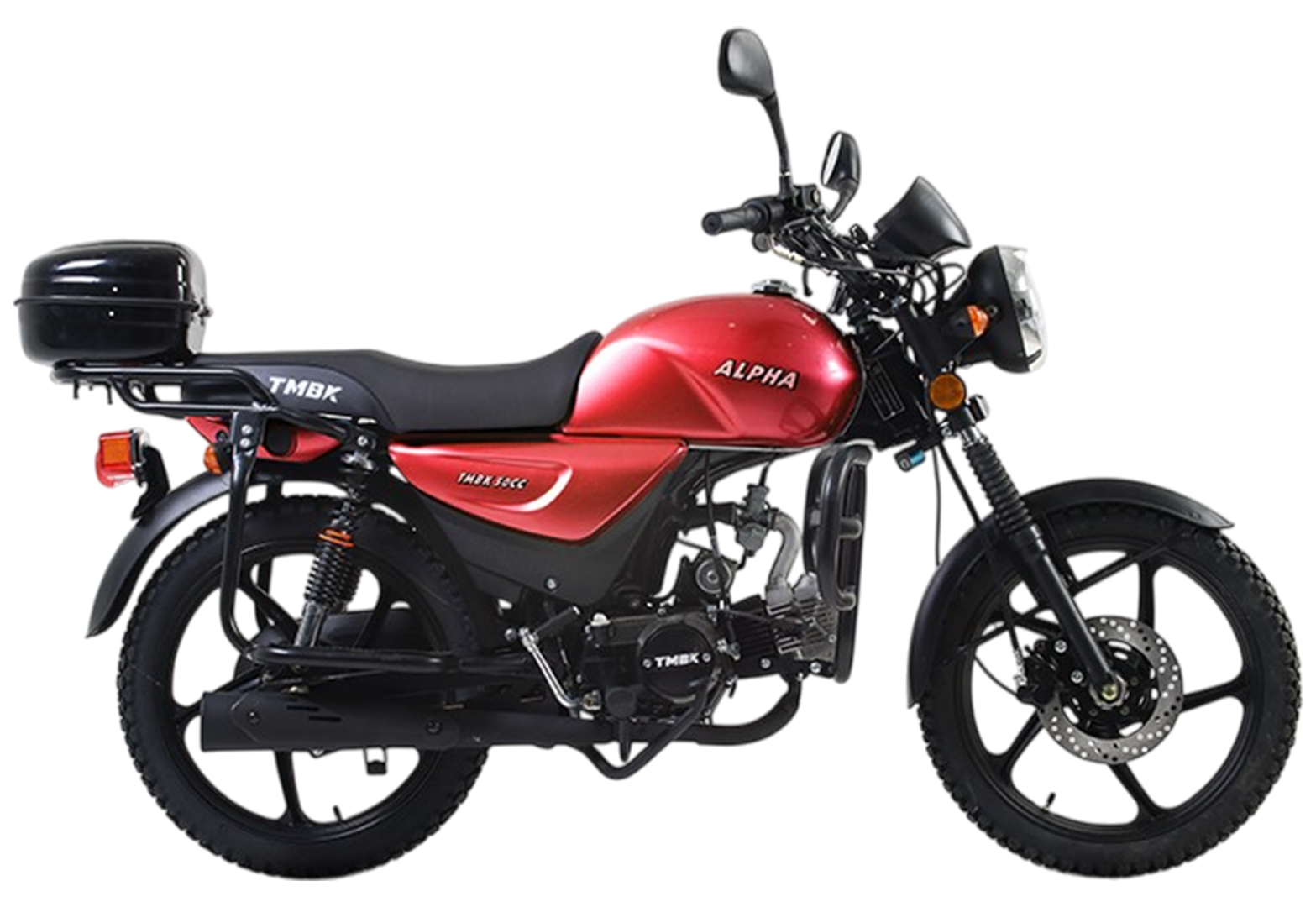 Мопед TMBK ALFA 50 (110) Red pitbikemarket.ru