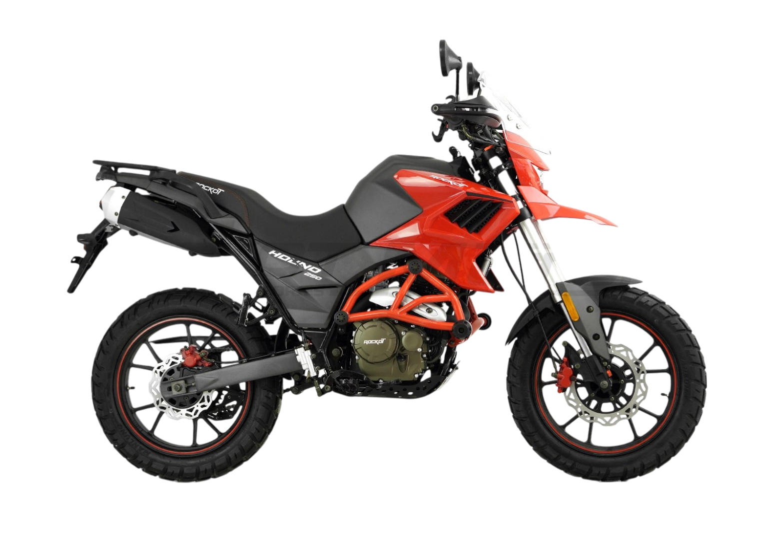 Мотоцикл турэндуро ROCKOT HOUND 2.0 (красный) pitbikemarket.ru