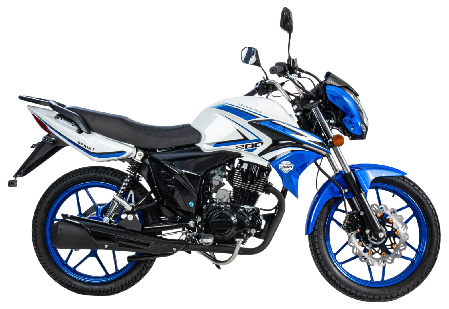 Мотоцикл дорожный Motoland 200 SPRINT синий pitbikemarket.ru