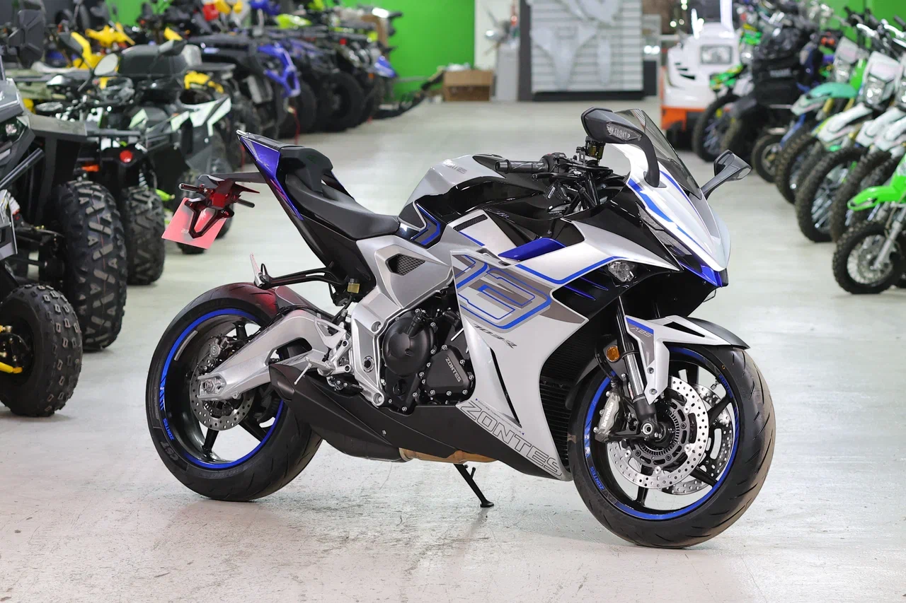 Мотоцикл ZONTES ZT703-RR (4T ZT370MU EFI) 17/17 ПТС (Серебристый/синий) pitbikemarket.ru
