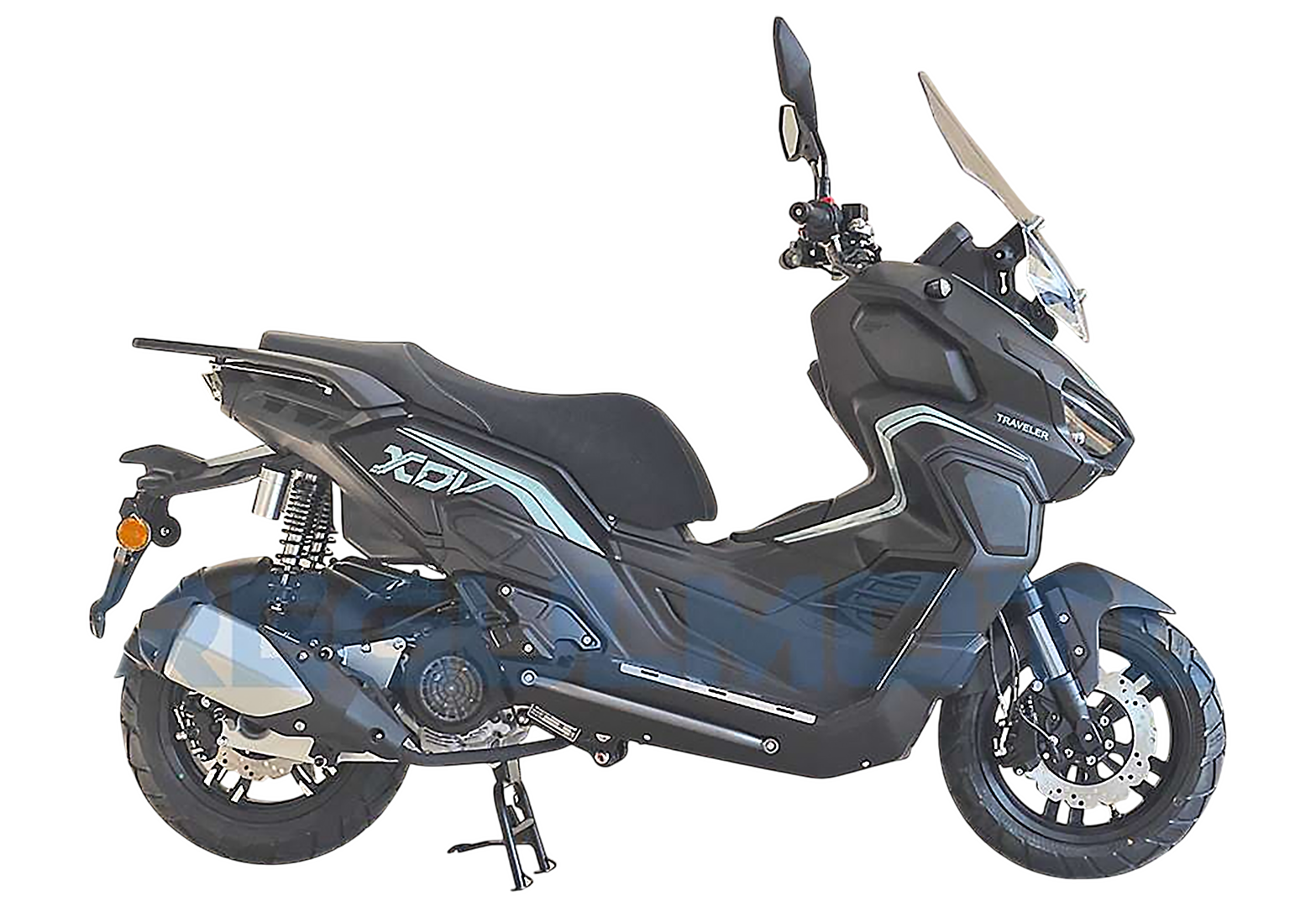 Скутер Regulmoto XDV TRAVELER (LJ-1) (Черный) pitbikemarket.ru
