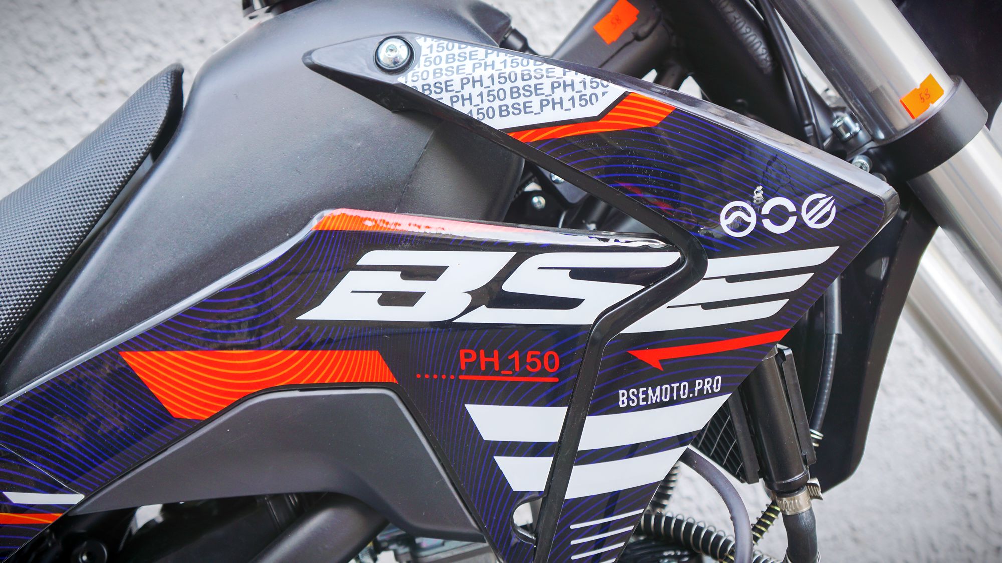 Питбайк BSE PH 150 17/14 AK47 Red pitbikemarket.ru