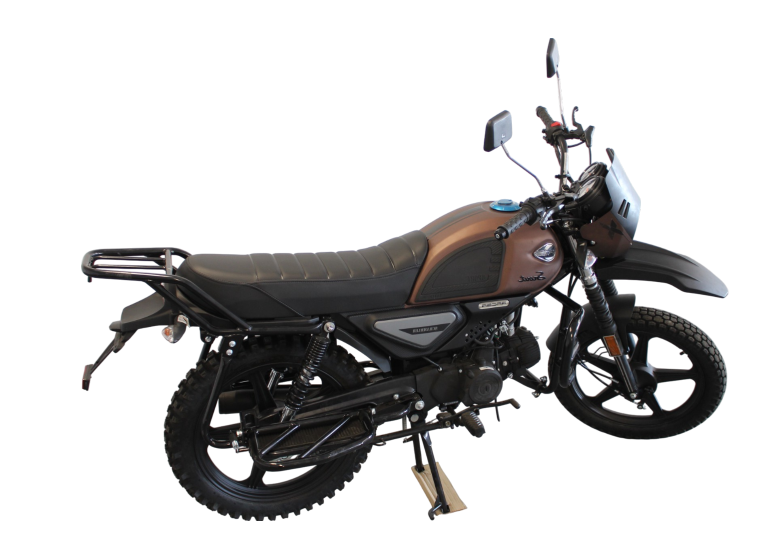 Мопед Racer RC50-H Scout M2(Коричневый) pitbikemarket.ru
