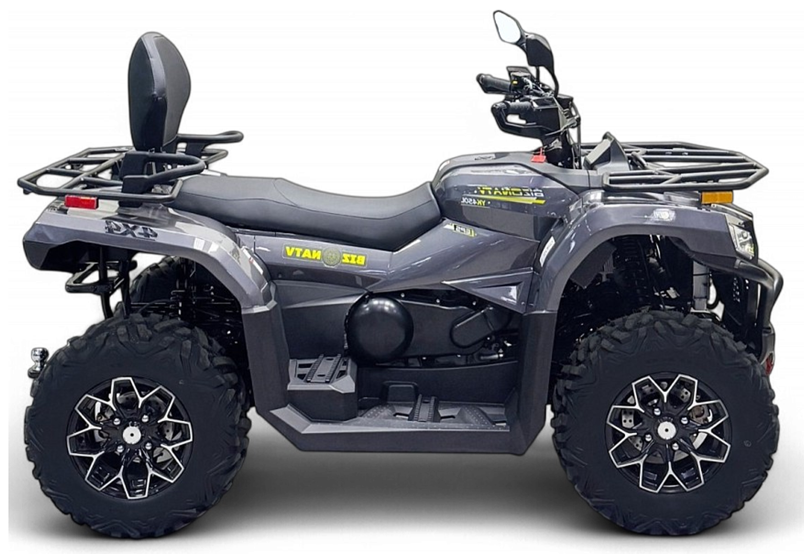 Квадрицикл Bizon YK450AL EPS ПТС Серый pitbikemarket.ru