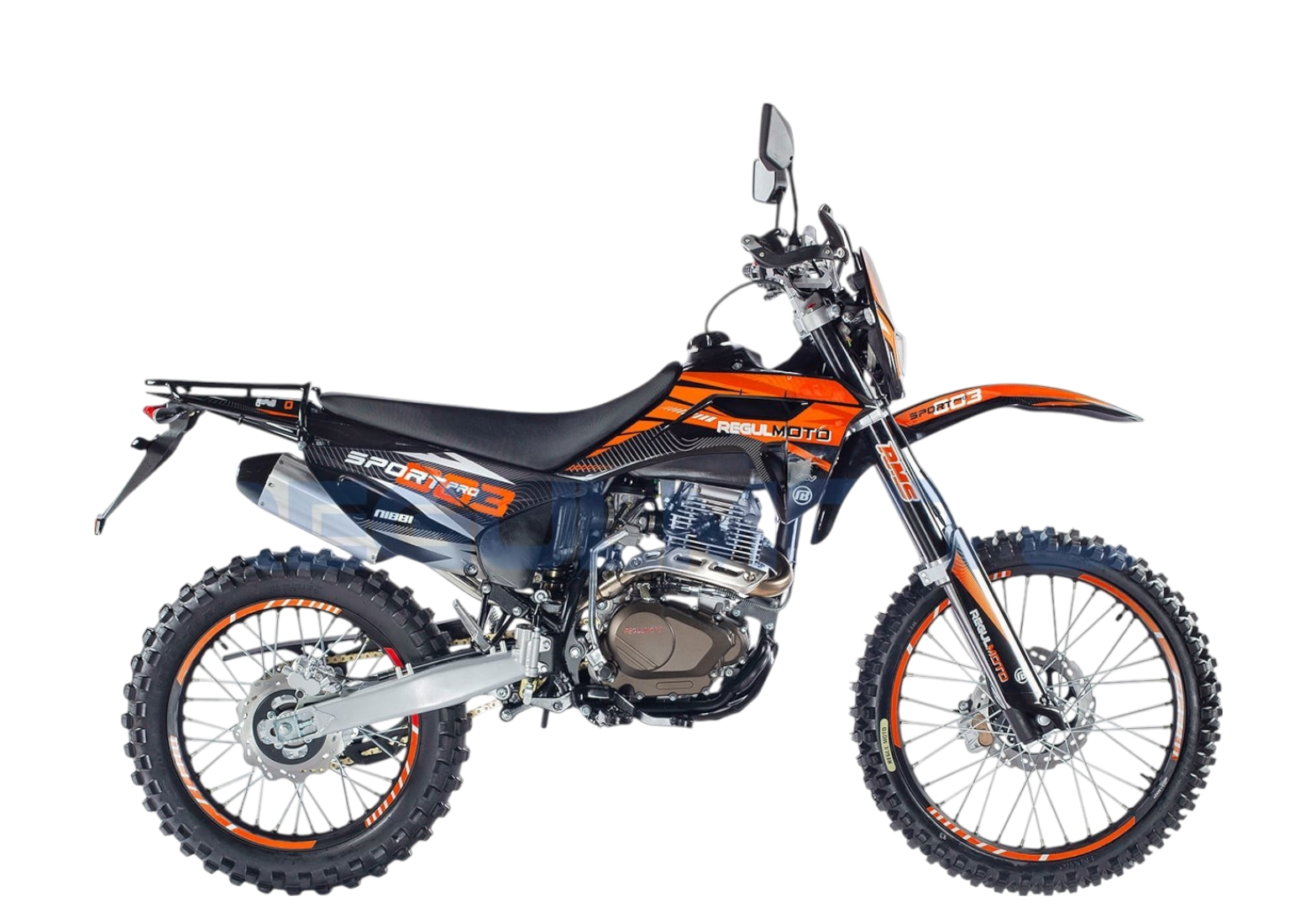 Мотоцикл Regulmoto Sport-003 PR PRO 300 (4 valves) 6 передач с ПТС (Оранжевый/ черный) pitbikemarket.ru