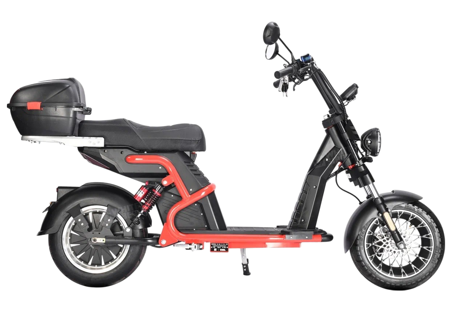 Электроскутер WHITE SIBERIA PRO BLACK EDITION 5000W pitbikemarket.ru