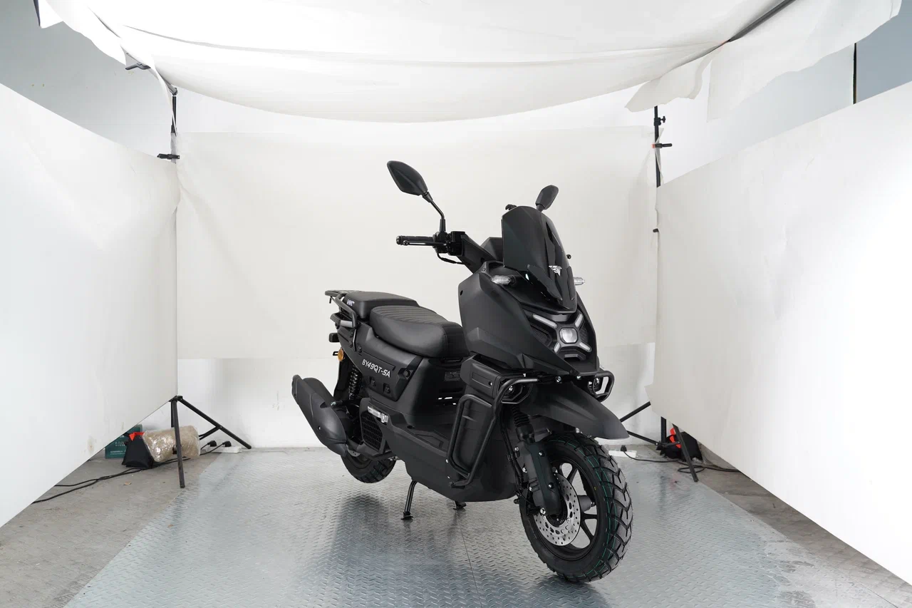 Скутер VENTO (VMC) SMART X BY49QT-5A 49 см3 СЕРИЯ T1700 (LED панель, CBS, USB, сигнализация) MATT BLACK pitbikemarket.ru