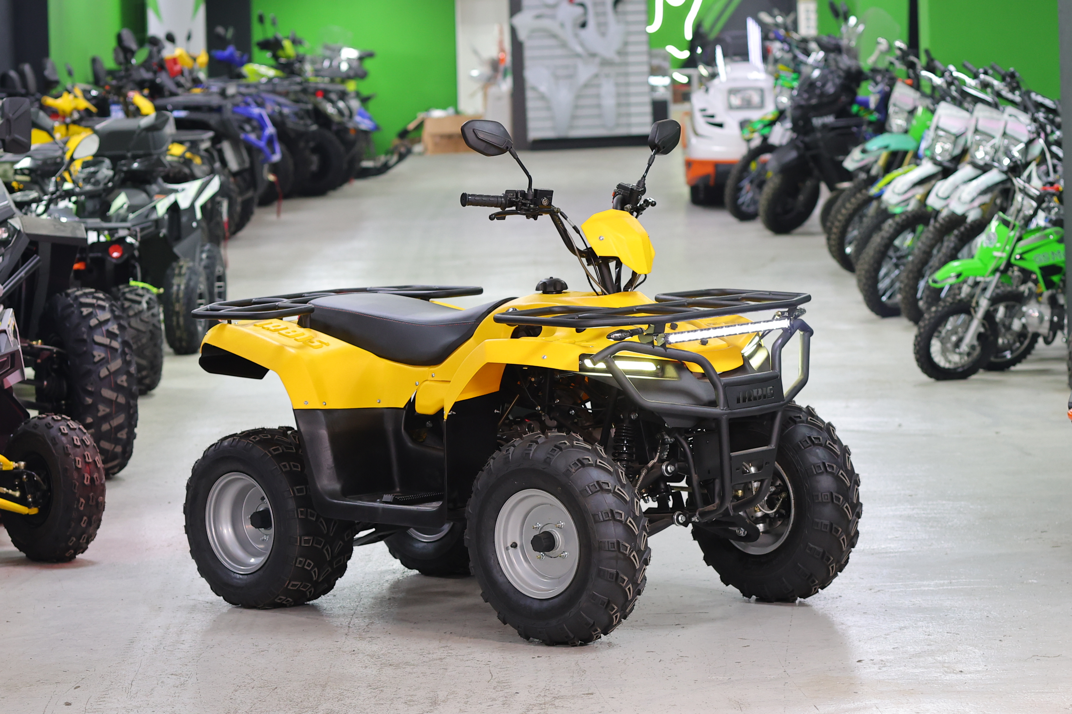 Квадроцикл IRBIS ATV 200 PREMIUM (Желтый) pitbikemarket.ru