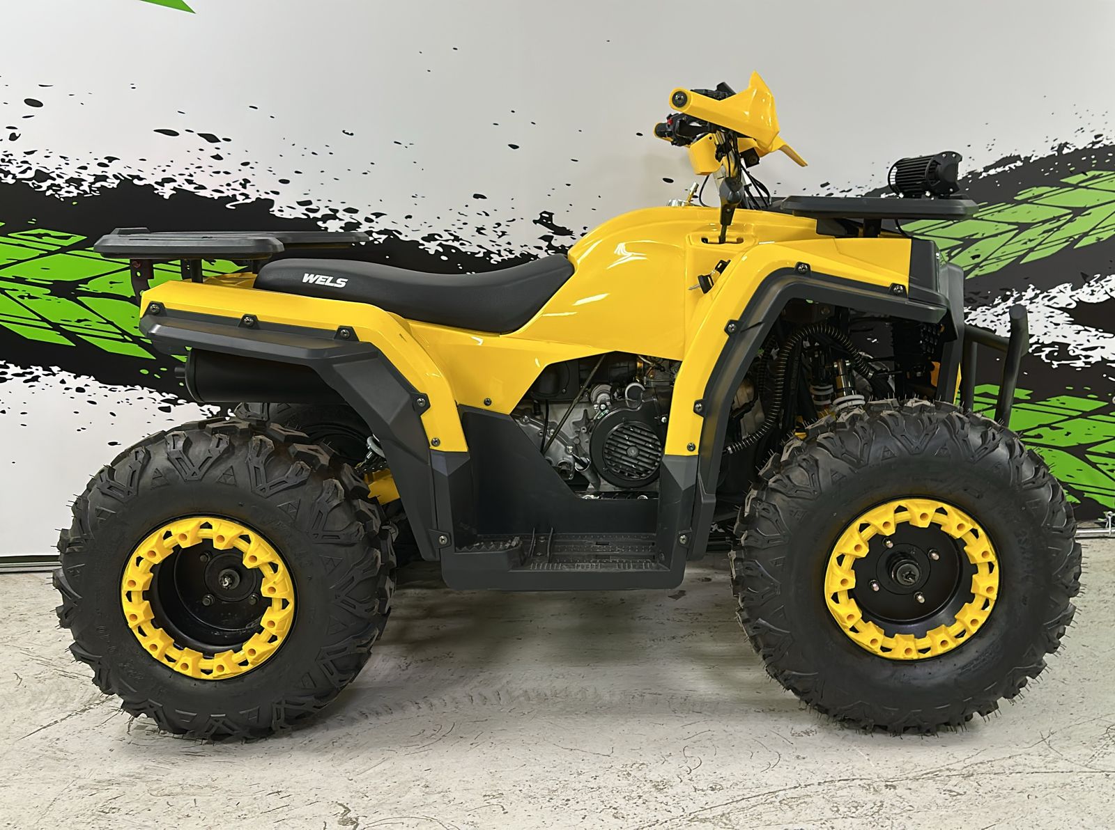 Квадроцикл WELS THUNDER Trail 200 жёлтый pitbikemarket.ru