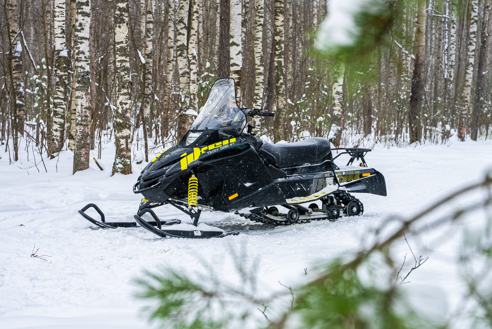 Снегоход РУССКАЯ МЕХАНИКА ТИКСИ 500 4Т pitbikemarket.ru