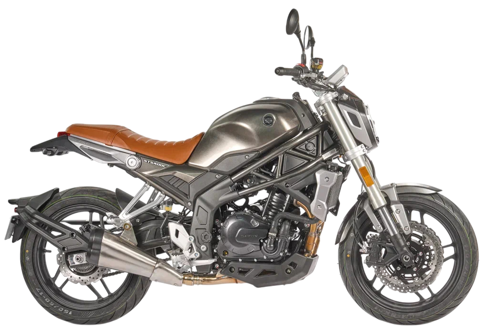 Мотоцикл DAYUN DY400-F Jadeite gold/Темно-серый pitbikemarket.ru