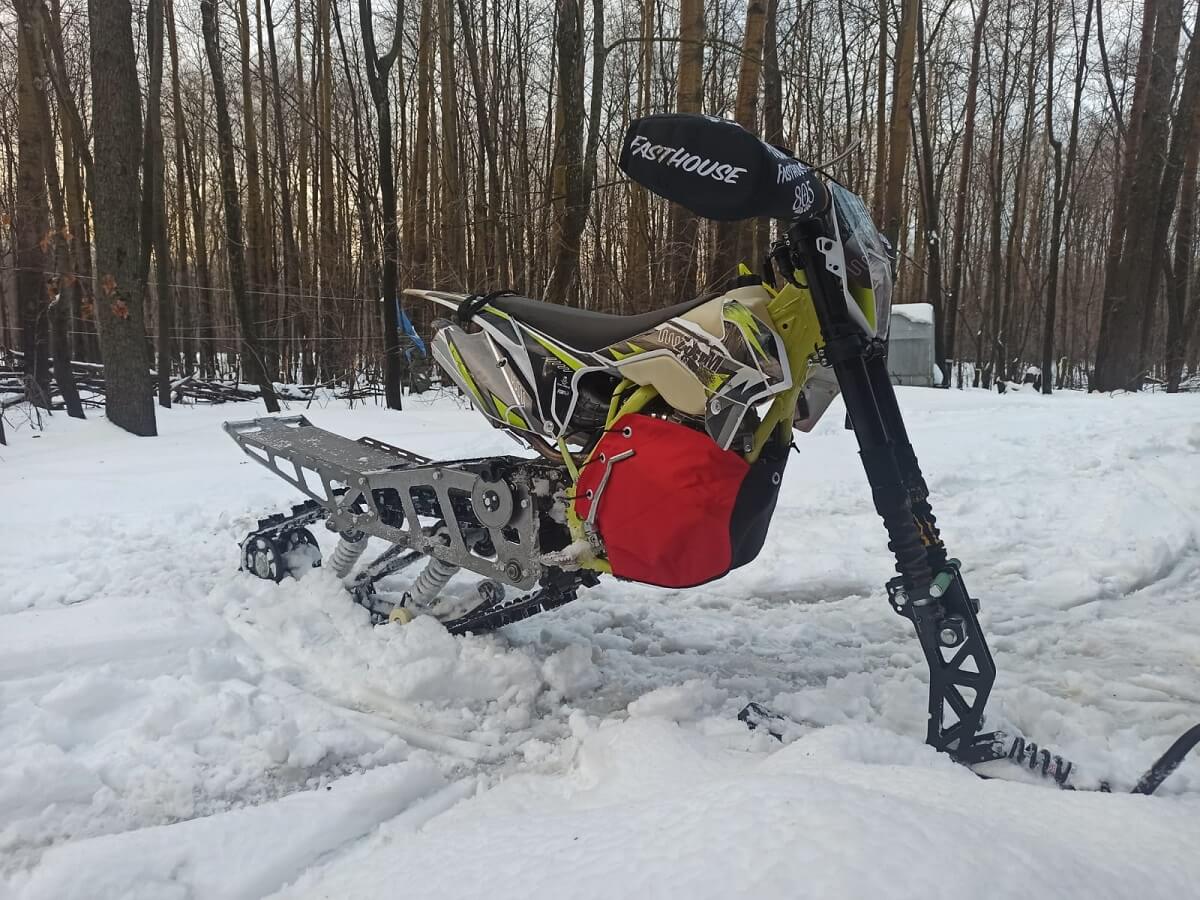 Гусеничный комплект Monotrack Ultra 45. Для эндуро 250-300 куб.см. до 32 л.с. (Alum) pitbikemarket.ru