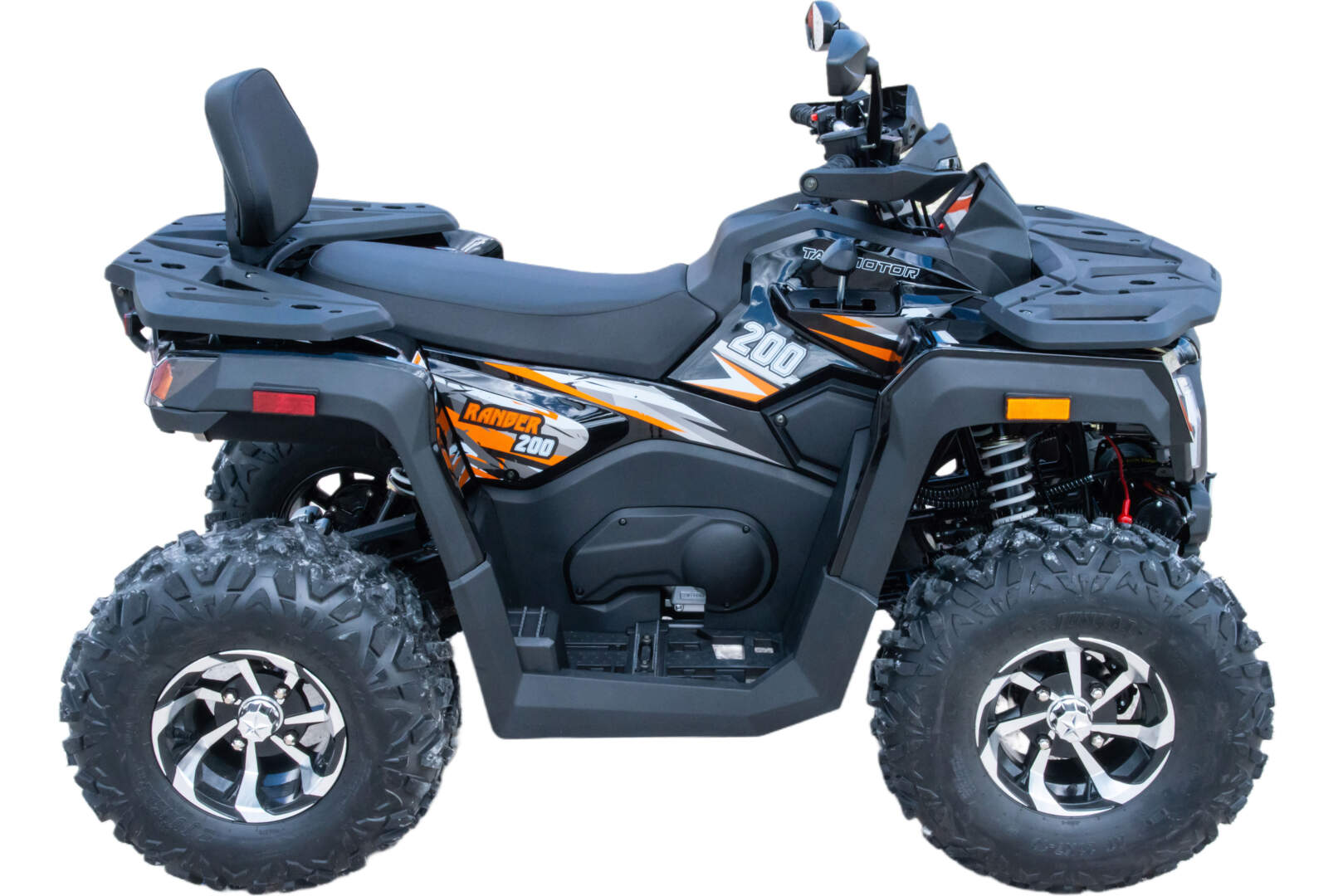 Квадроцикл Motoland VOX200 RANGE Черный pitbikemarket.ru