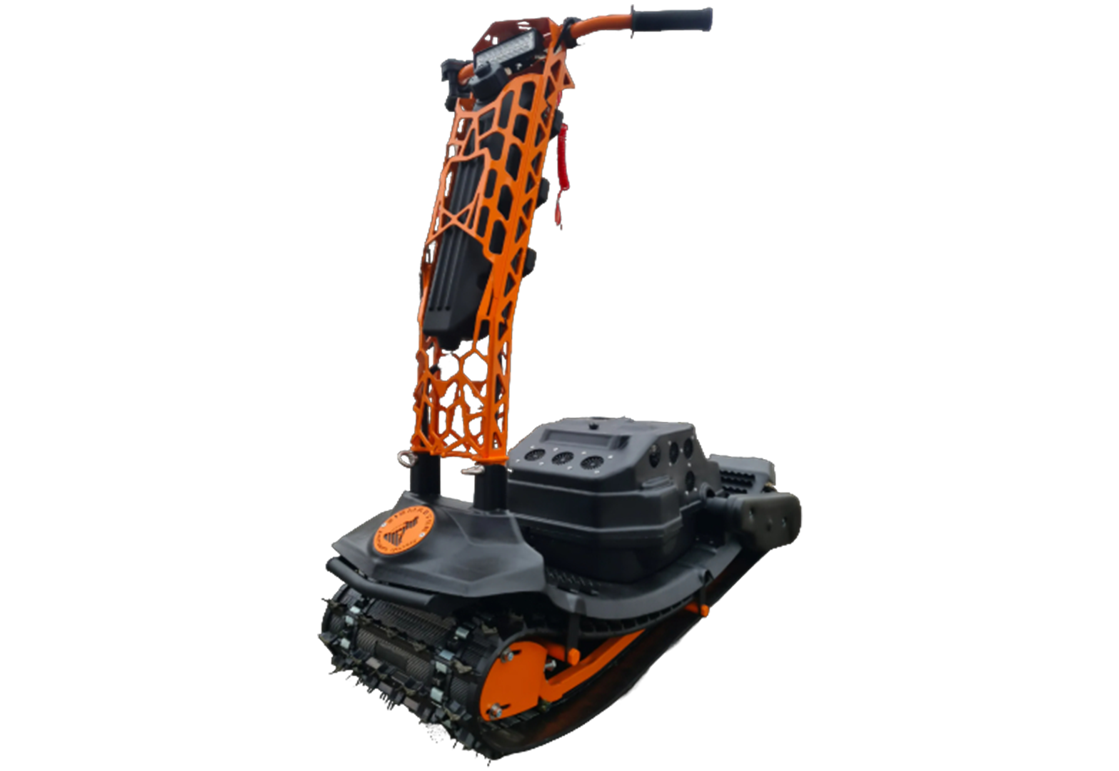 Мотосноуборд SIBMASTER 4 DRIVE (цвет рамы оранжевый) pitbikemarket.ru