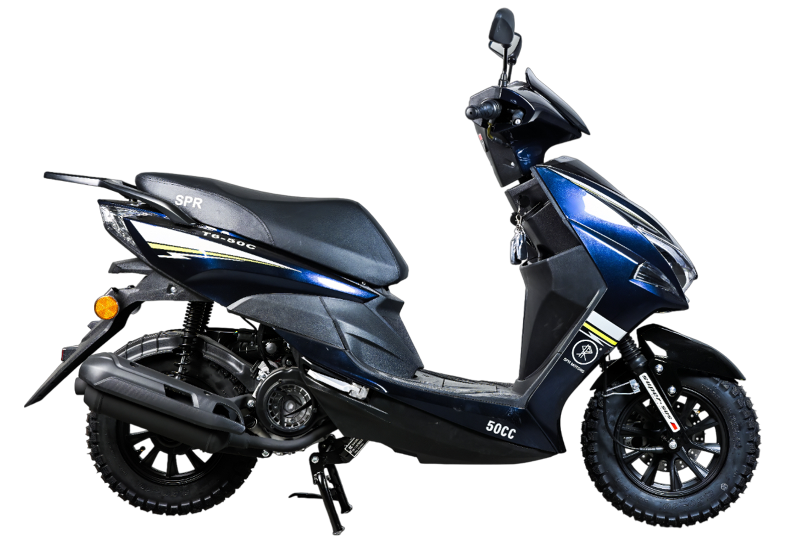 Скутер SPRMOTORS SPORT FS (Синий) pitbikemarket.ru