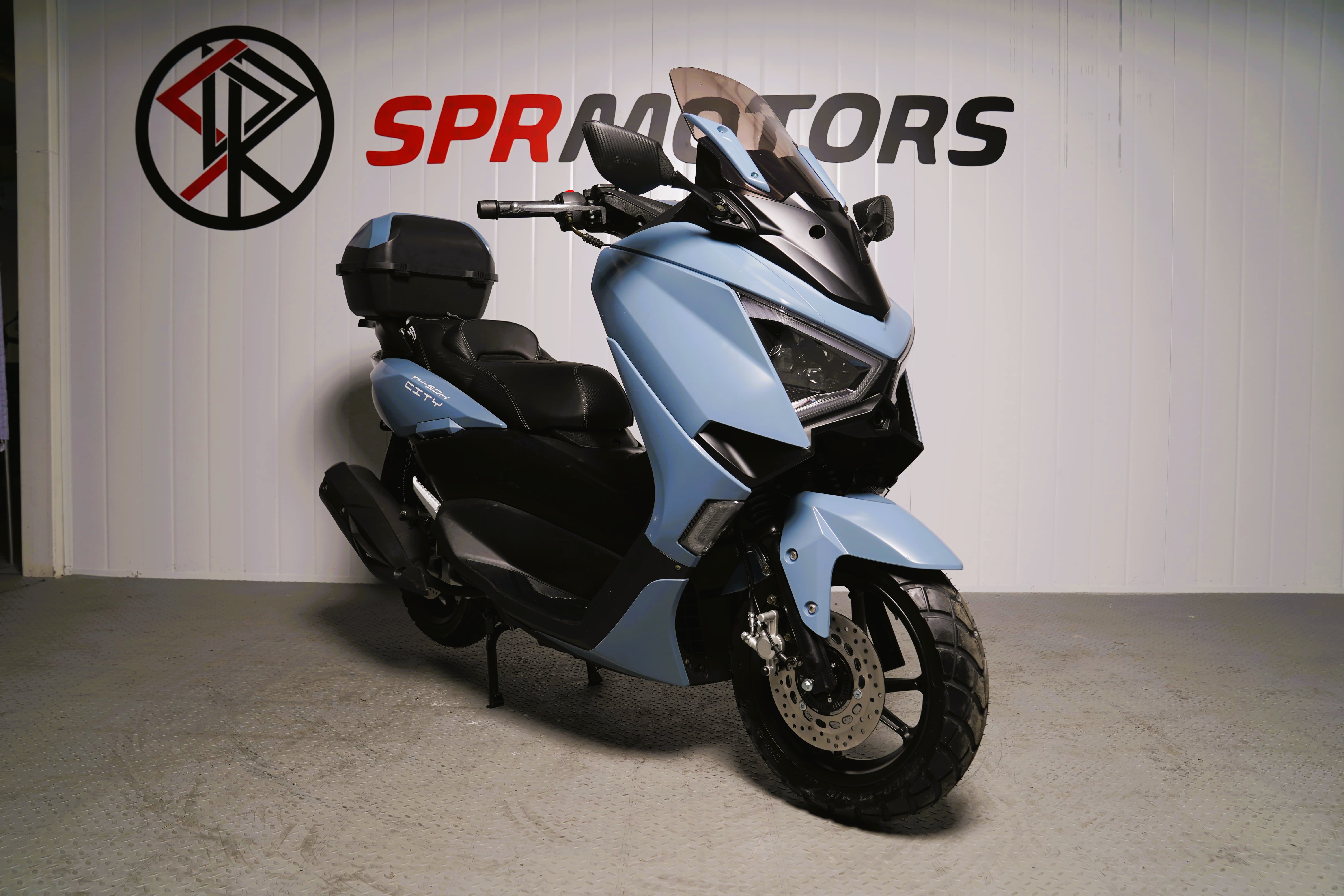 Скутер SPRMOTORS CITY MAX 180 EFI (Серый) pitbikemarket.ru