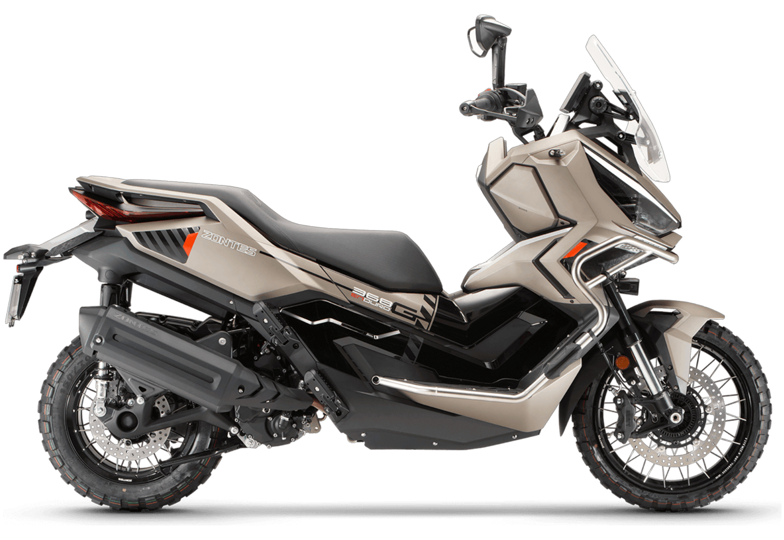 Максискутер ZONTES ZT368-G 2026 (ПТС) Коричневый pitbikemarket.ru