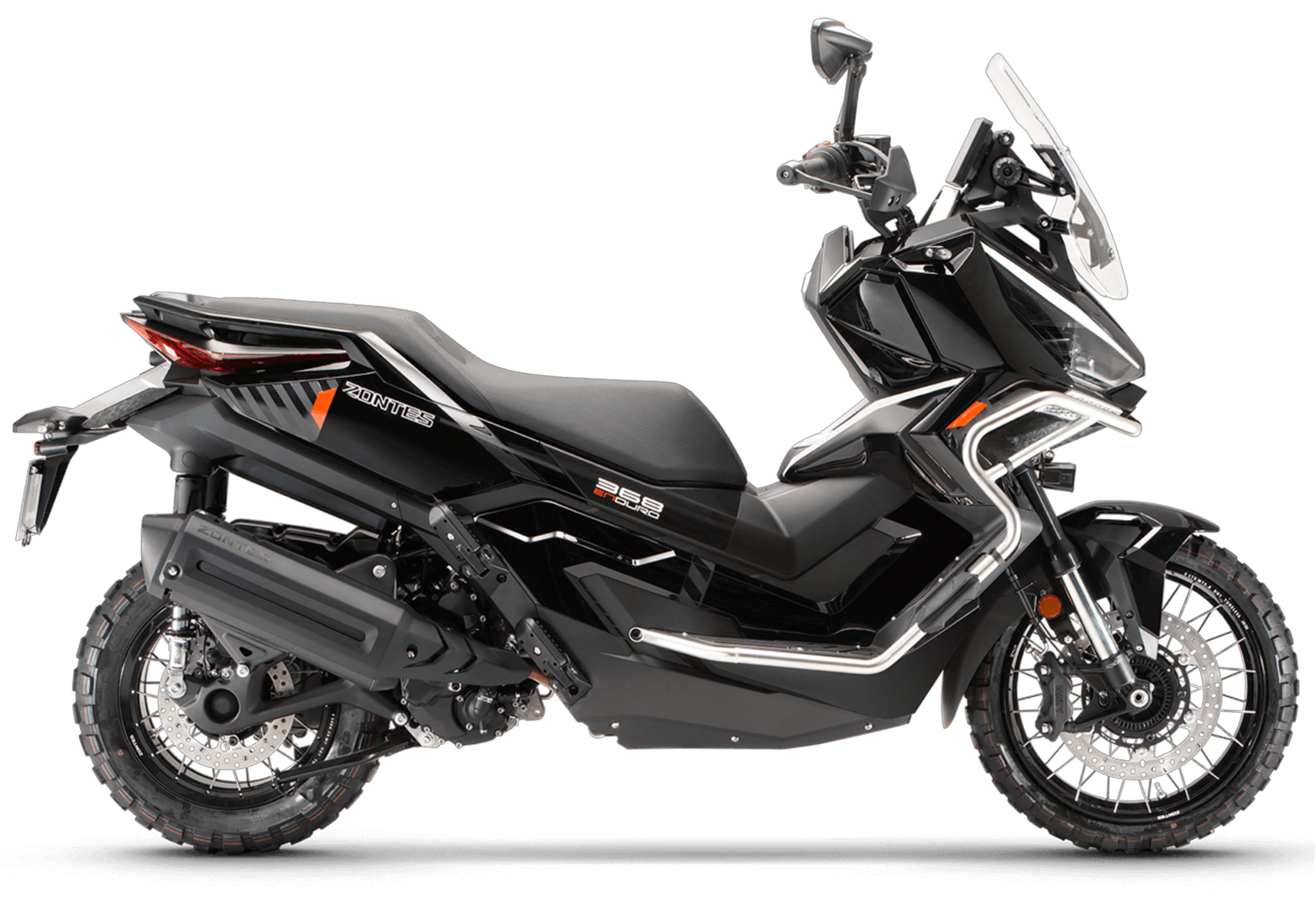 Максискутер ZONTES ZT368-G 2026 (ПТС) Черный pitbikemarket.ru