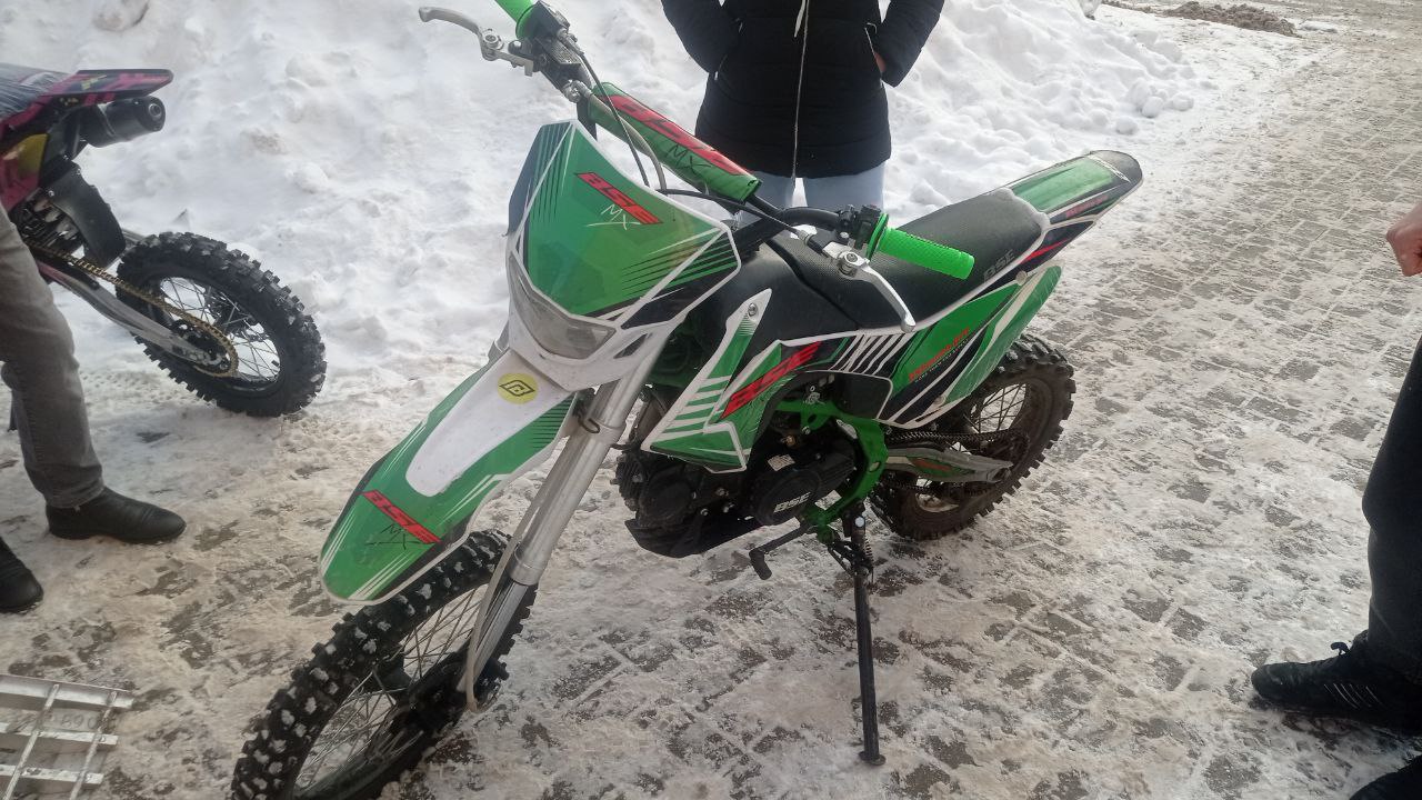 Питбайк BSE MX 125 бу пробег 90 м/ч pitbikemarket.ru