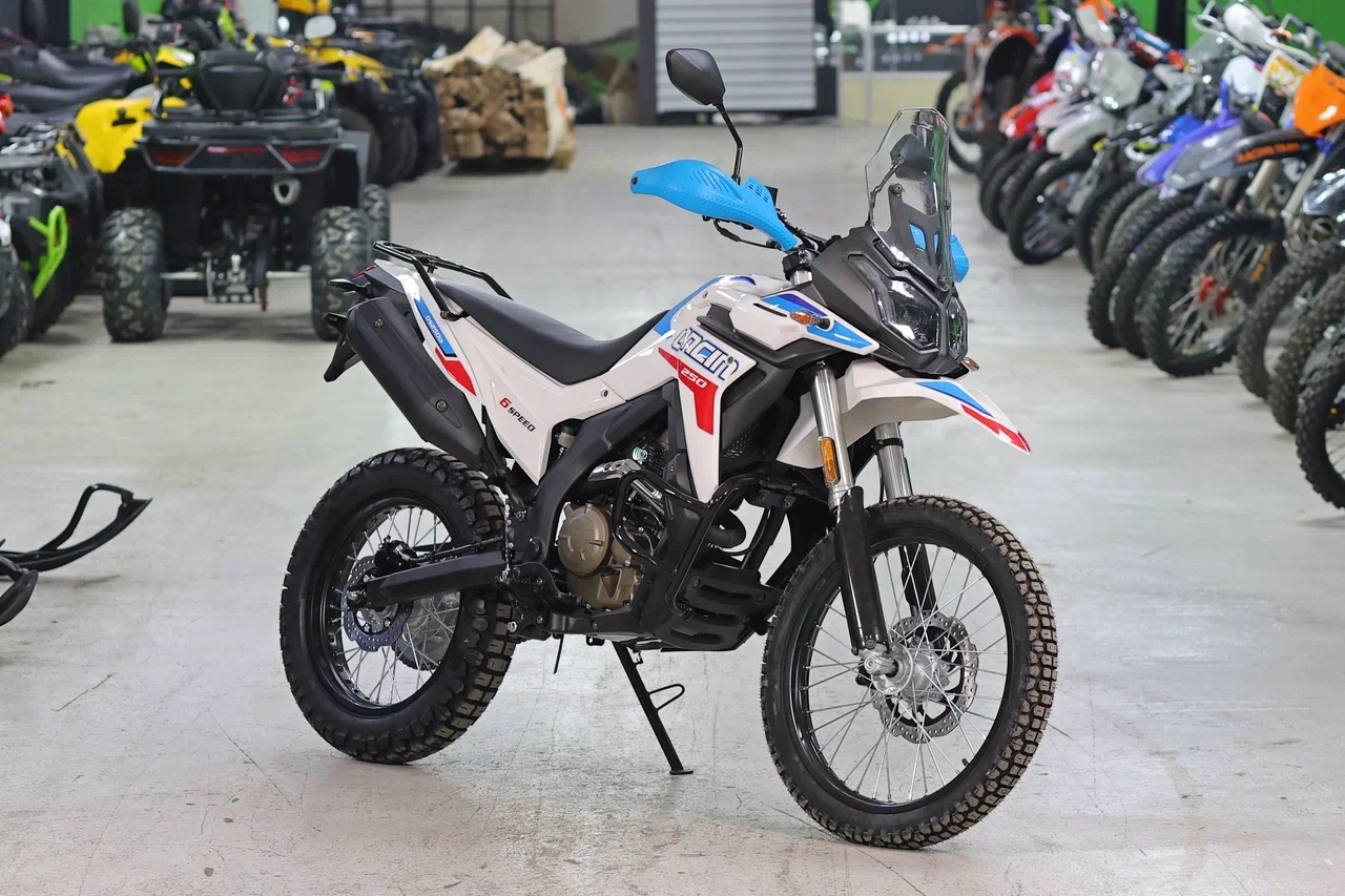 Мотоцикл дорожный турэндур Loncin DS250 Rally (черный) pitbikemarket.ru