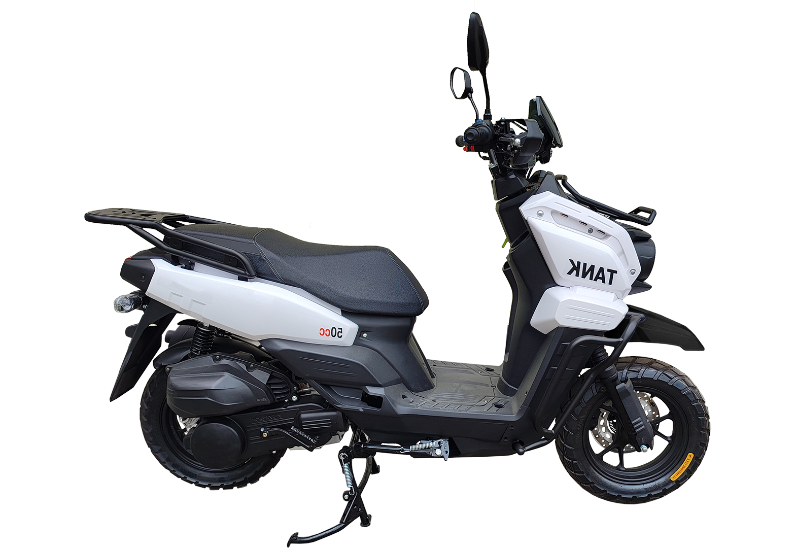 Скутер TANK 1 White (без ПТС) pitbikemarket.ru