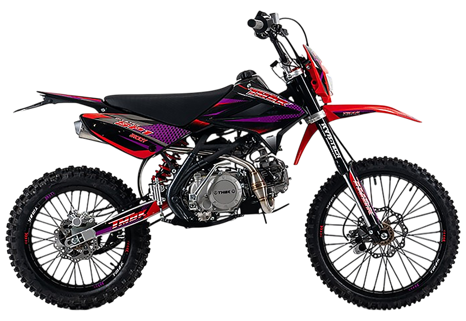 Питбайк TMBK Pitster SP1 Biggy (19/16) Red Purple pitbikemarket.ru