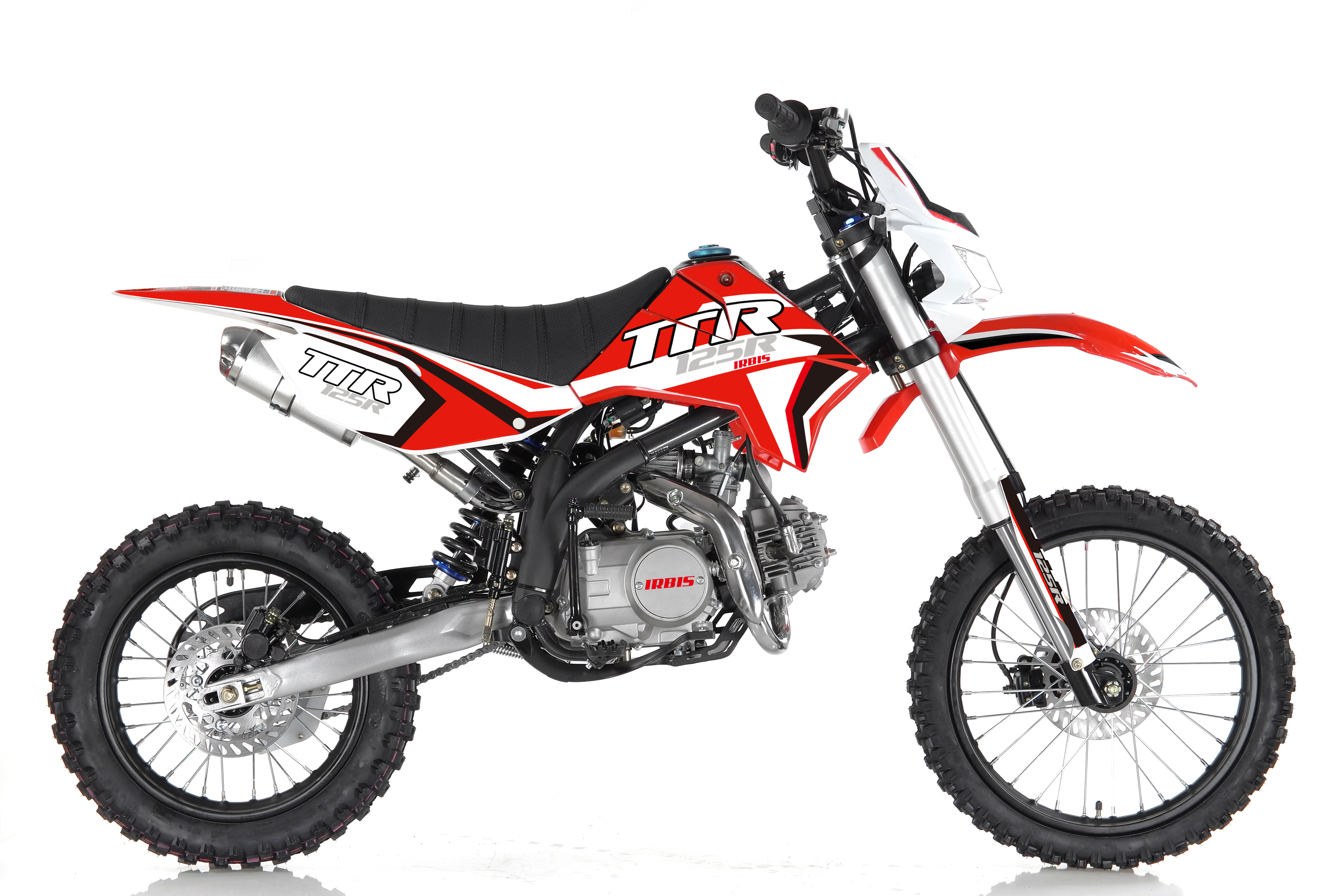 Мотоцикл IRBIS TTR 125R красный pitbikemarket.ru