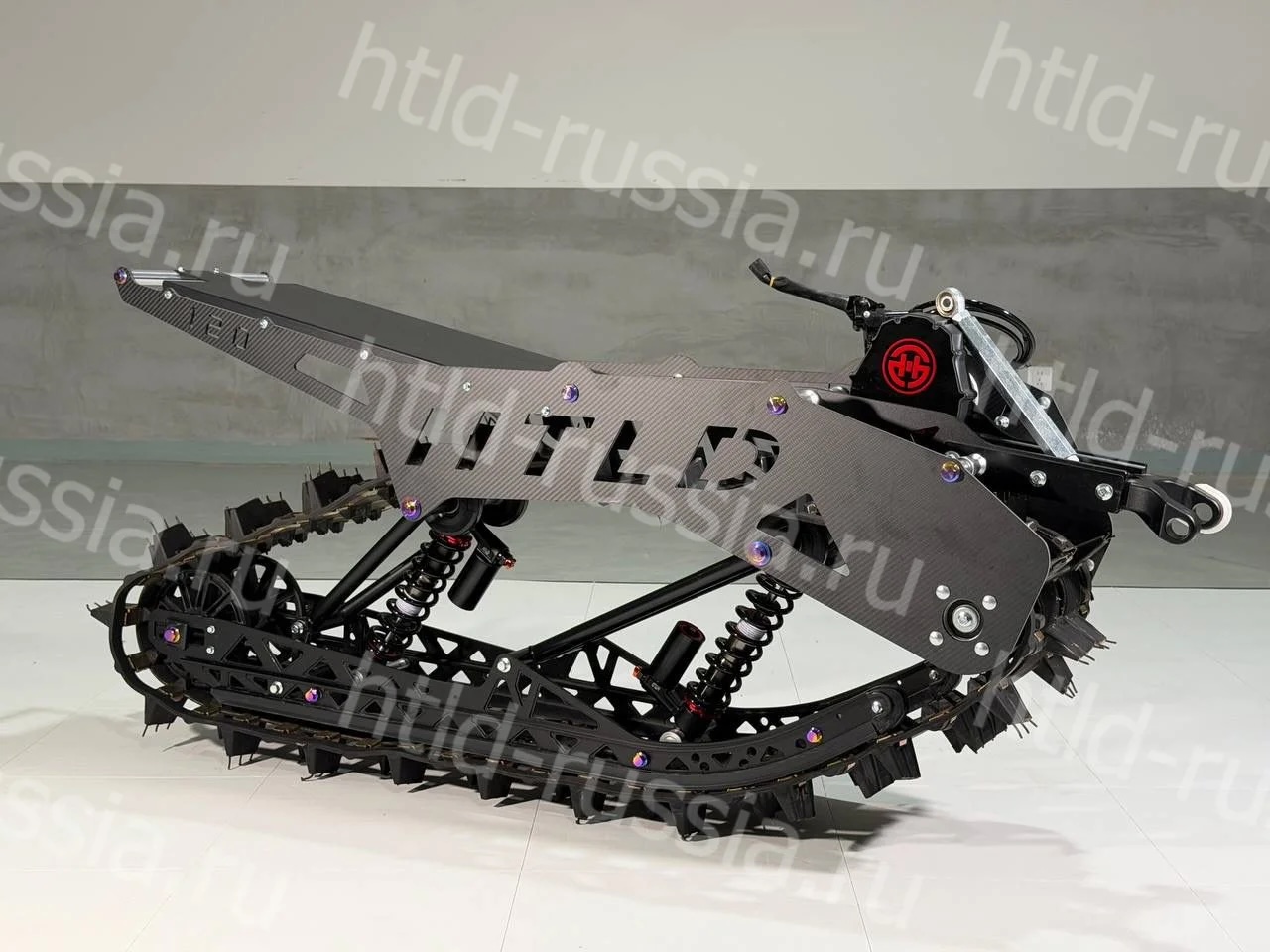 Гусеничный комплект HTLD 120’ карбон pitbikemarket.ru