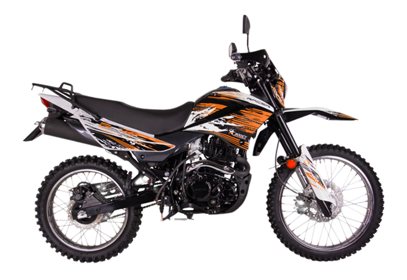 Мотоцикл Racer RC300-GY8Х Panther (оранжевый) (Россия) pitbikemarket.ru