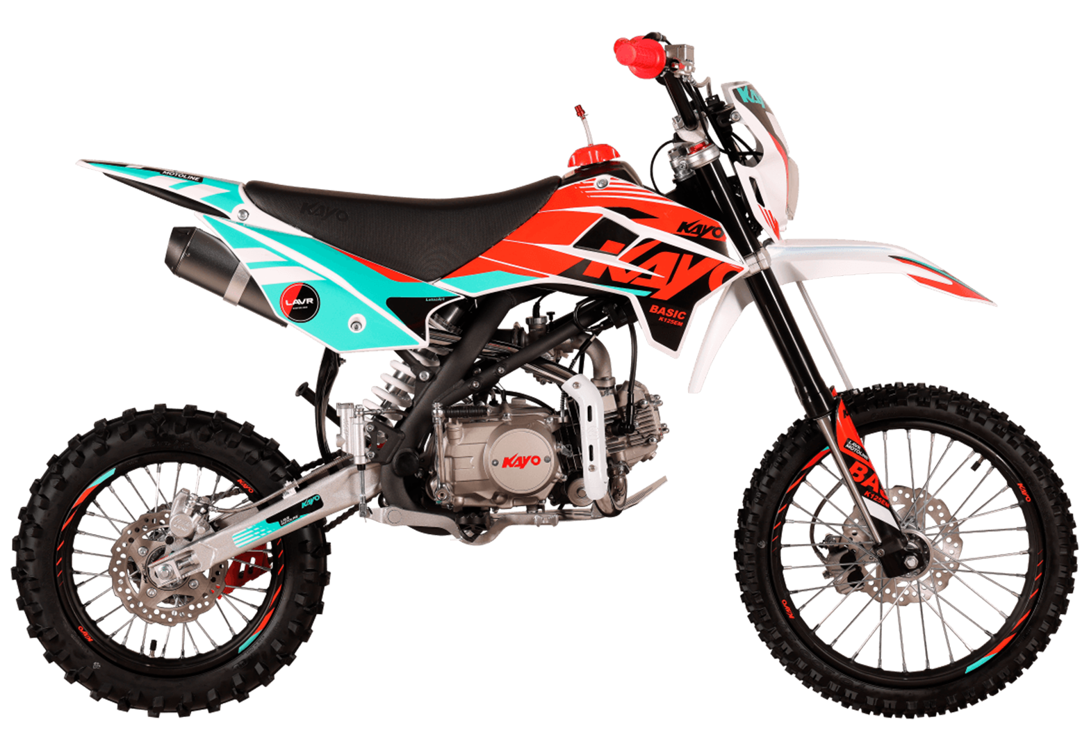 Питбайк KAYO BASIC K125EM 17/14 KRZ (механ. сцепл., эл. стартер) 2026 pitbikemarket.ru