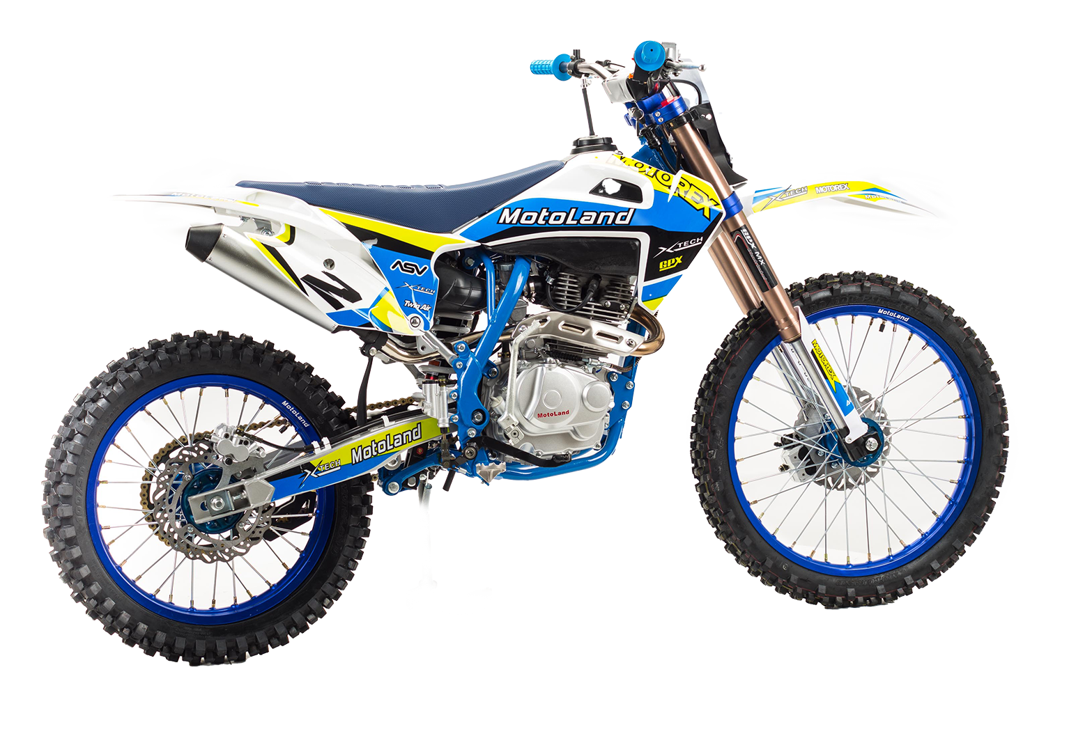 Мотоцикл Кросс Motoland 250 XT250 HS (172FMM) с ПТС желтый pitbikemarket.ru
