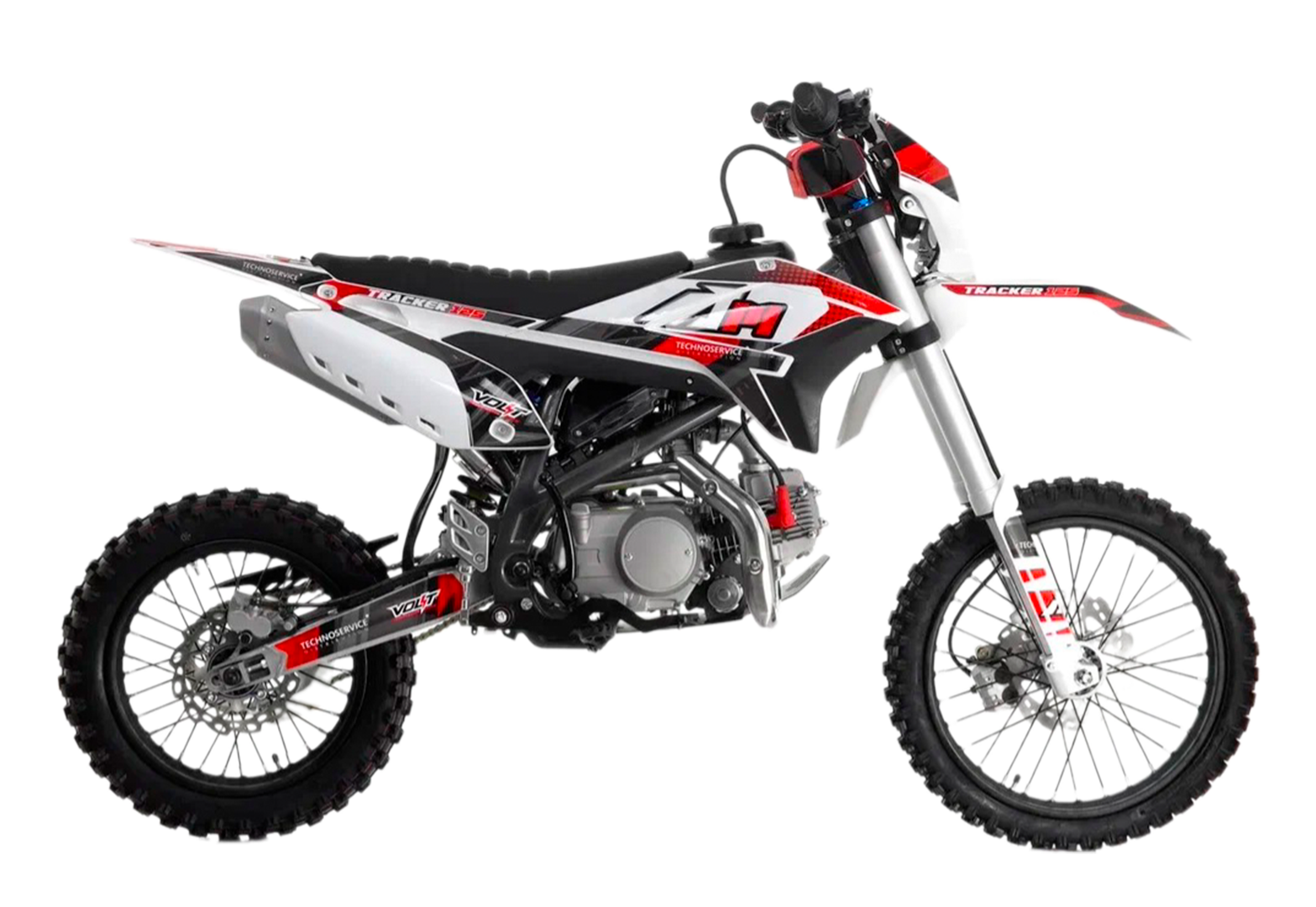 Питбайк Apollo TRACKER 125LE 17/14 Белый pitbikemarket.ru