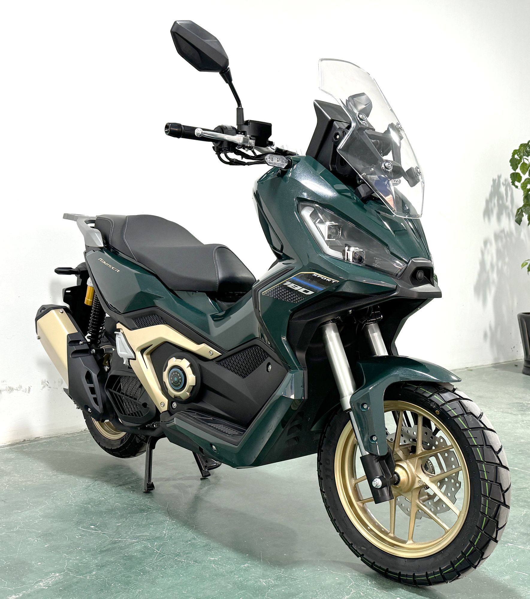 Скутер Motosuper Adviser 180 Green (зеленый) pitbikemarket.ru