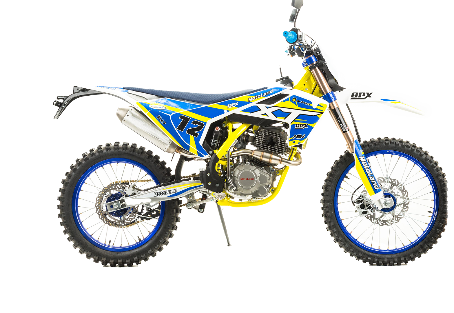 Мотоцикл Motoland XT 250 ST 21/18 (172FMM) синий pitbikemarket.ru
