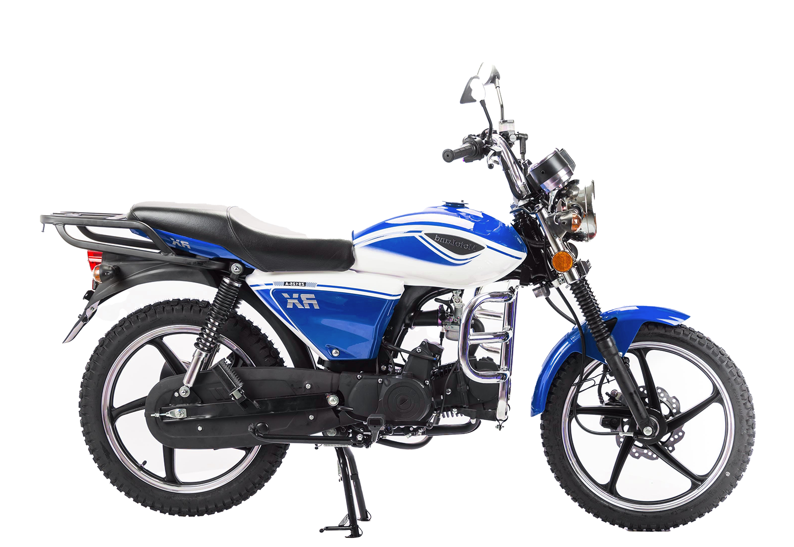 Мотоцикл Motoland Альфа RX 125 синий pitbikemarket.ru