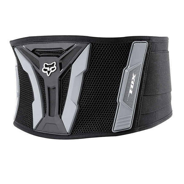 Защитный пояс Fox Black Belt черный / серый (07036-014-OS) pitbikemarket.ru