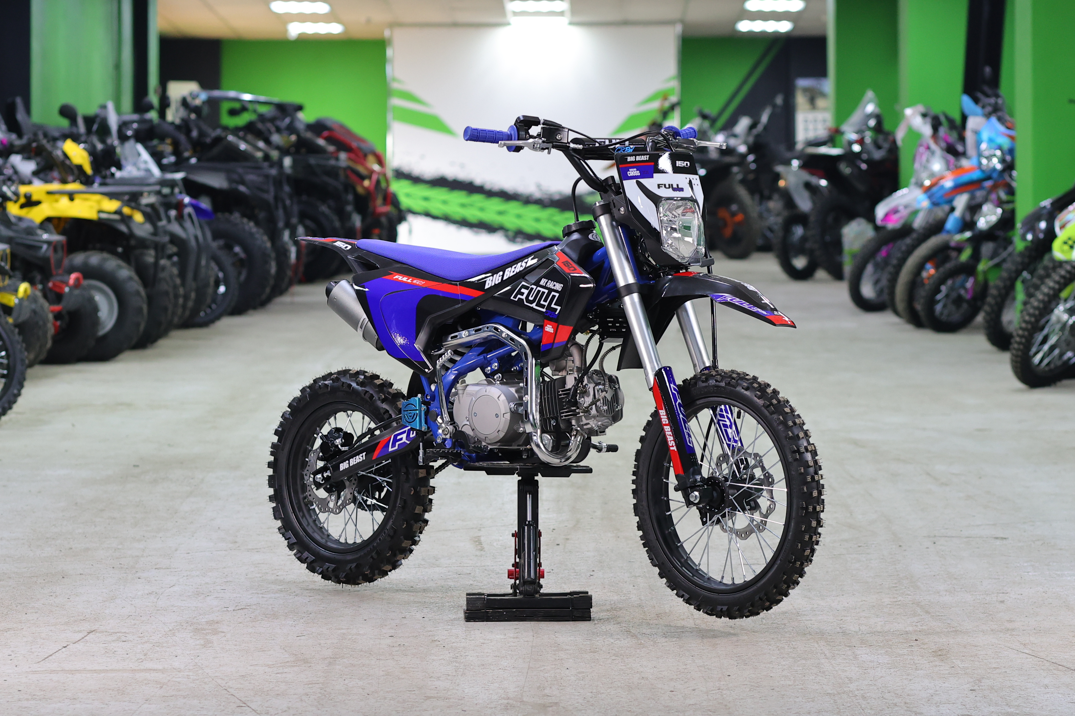 Питбайк FullCrew Big Beast 150cc 17\14 (механ., эл.стартер) MSD (BB) pitbikemarket.ru