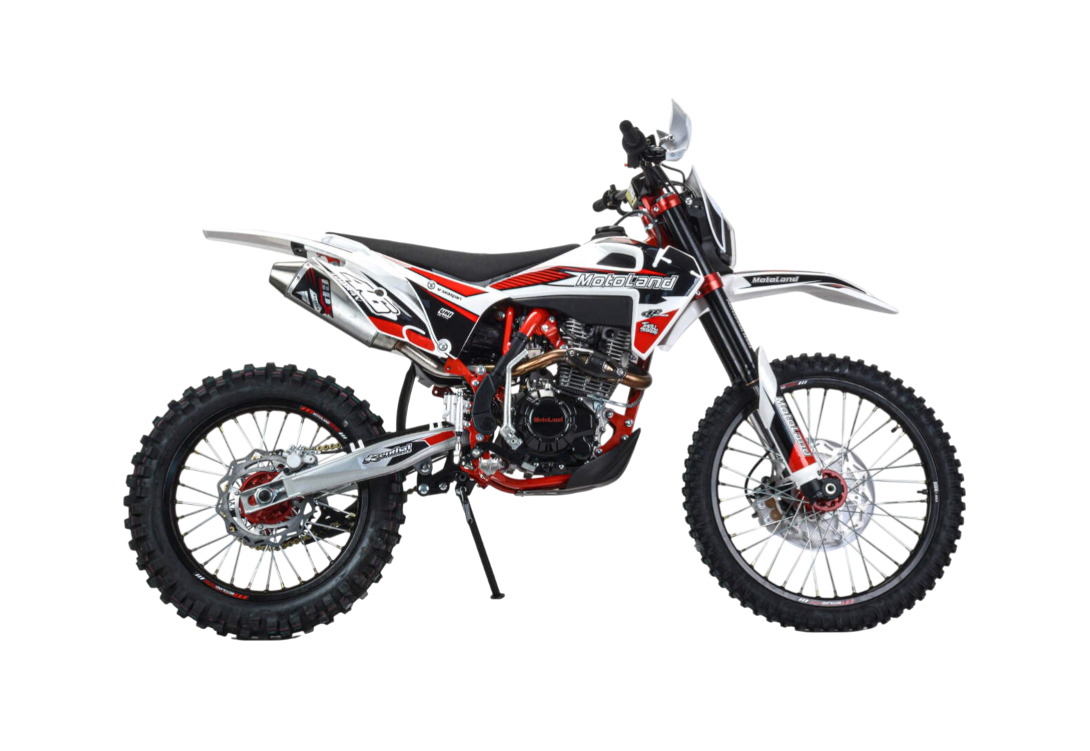 Мотоцикл Motoland XT300 HS (175FMM 4V) красный pitbikemarket.ru