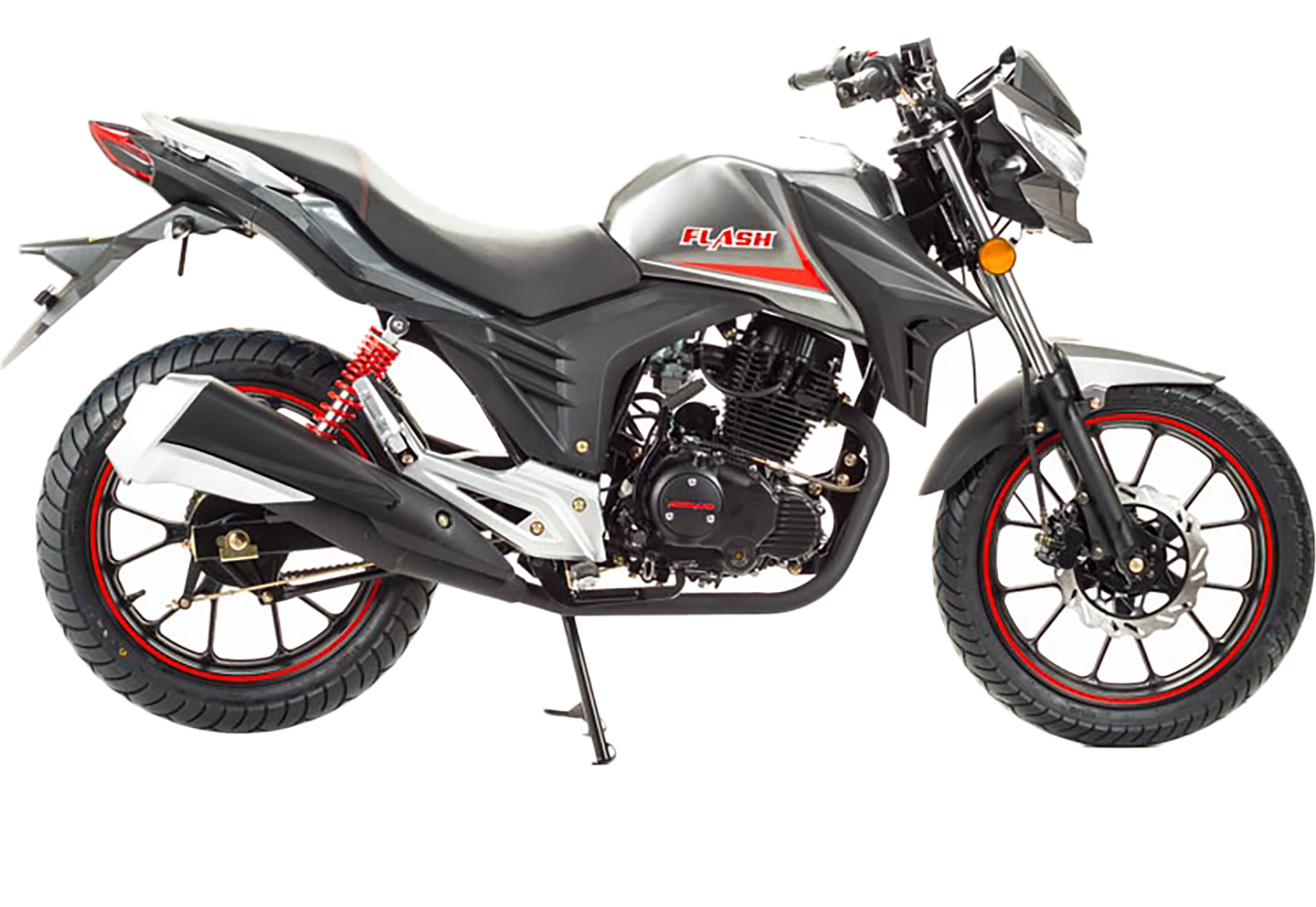 Мотоцикл Motoland FLASH 200 Серый pitbikemarket.ru