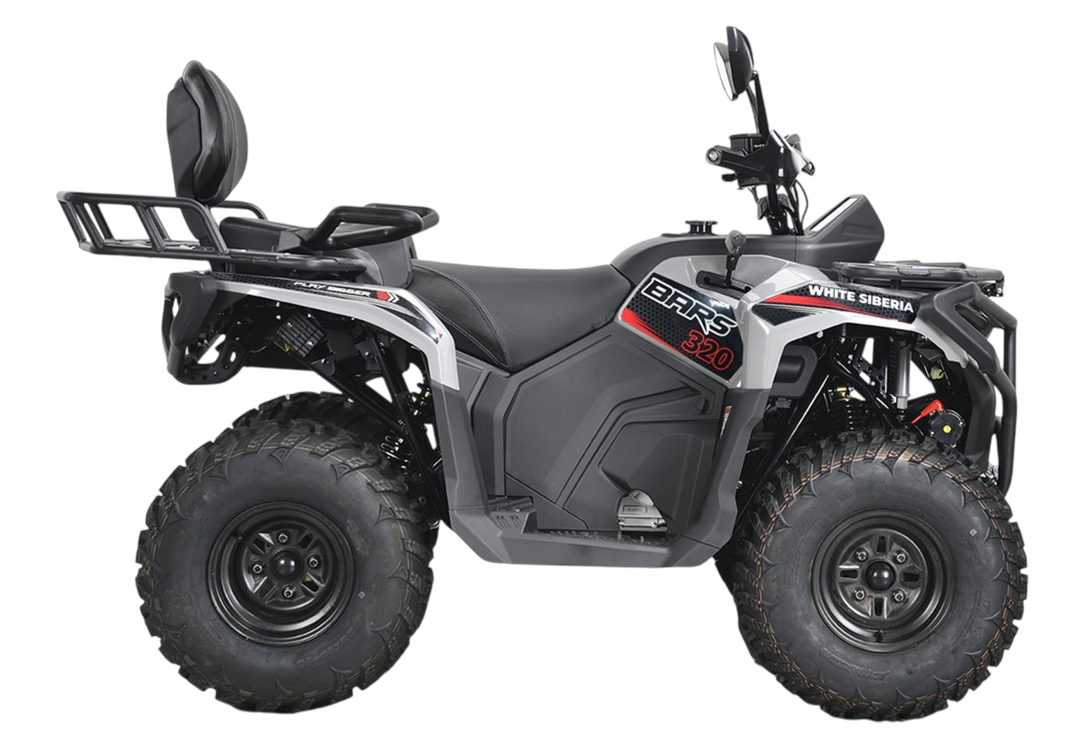 Бензиновый квадроцикл WHITE SIBERIA BARS 320 Серый pitbikemarket.ru
