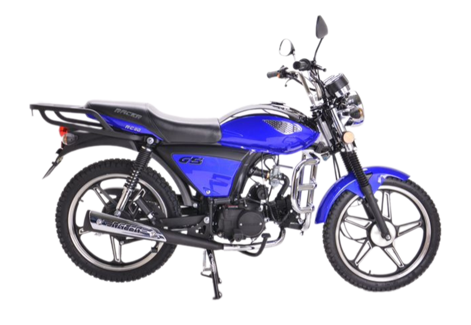 Мопед Racer RC50 Alpha + ЦПГ 110 (синий) (Россия) pitbikemarket.ru