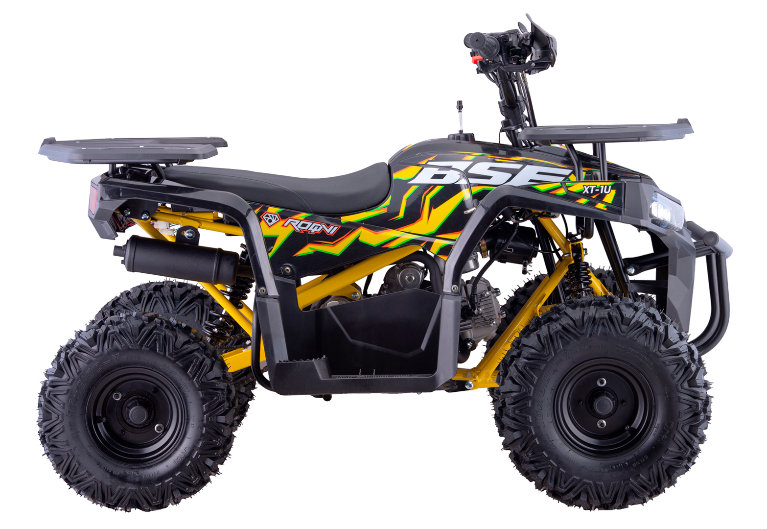 Квадроцикл BSE XT-1U Желтый pitbikemarket.ru