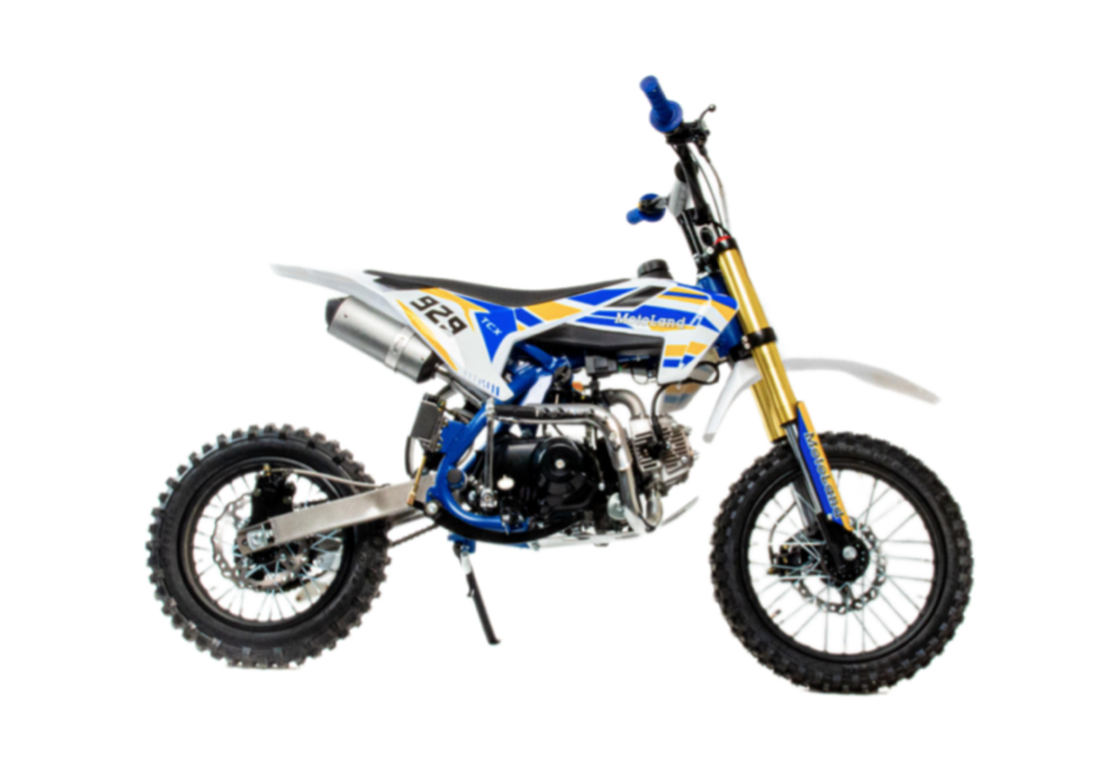 Питбайк Motoland TCX125 E 14/12 синий pitbikemarket.ru