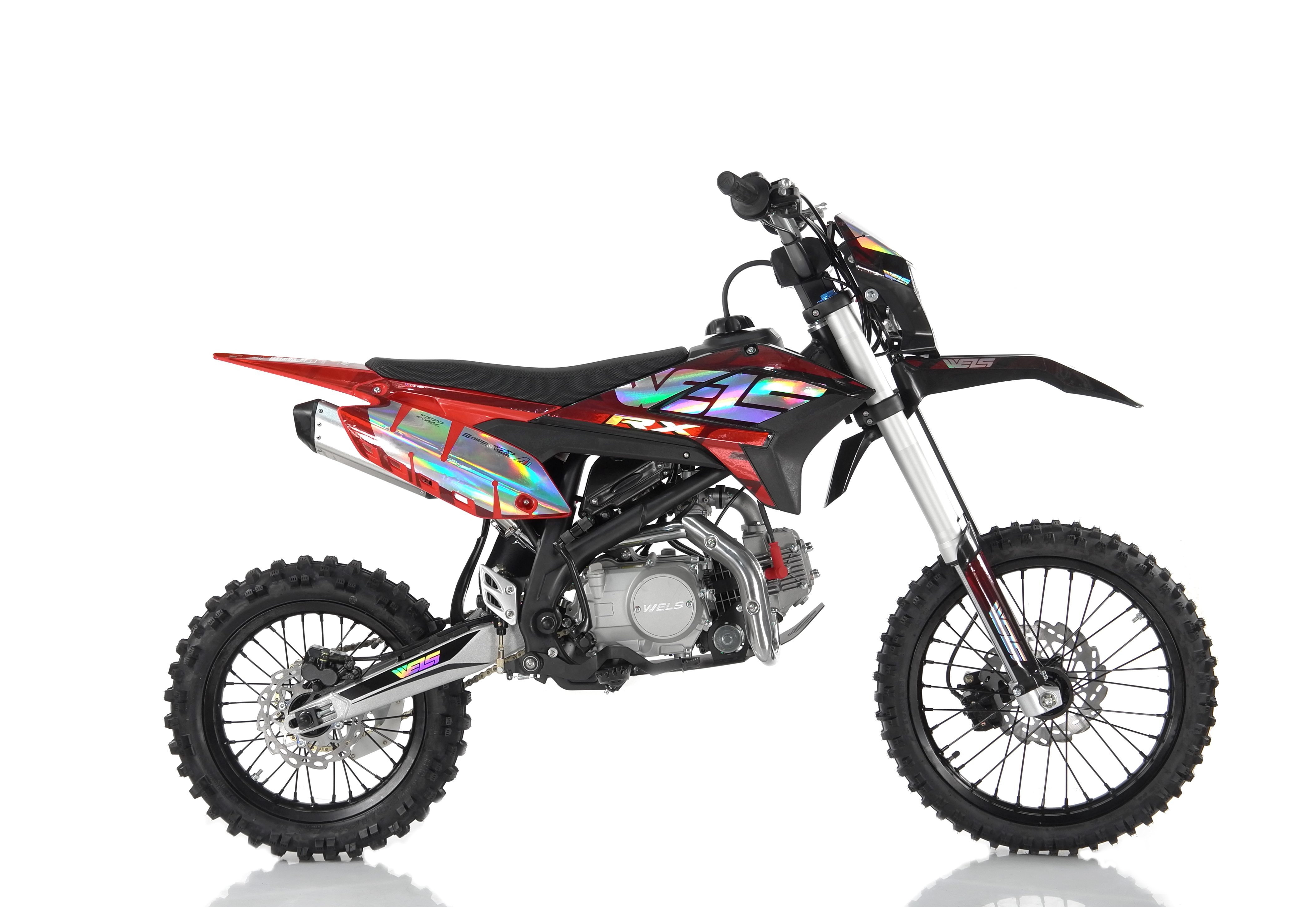 Питбайк WELS RX 125 17/14 E (Красный) pitbikemarket.ru