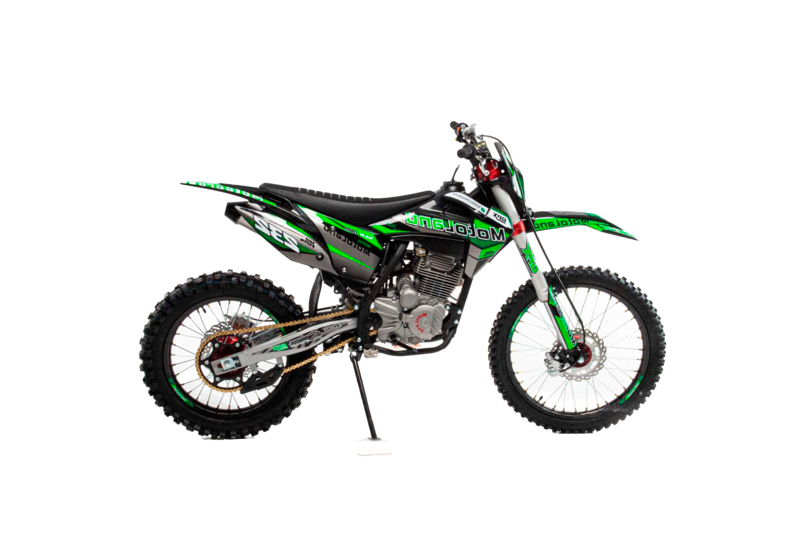 Мотоцикл Motoland XT300 HS (172FMM) зеленый pitbikemarket.ru
