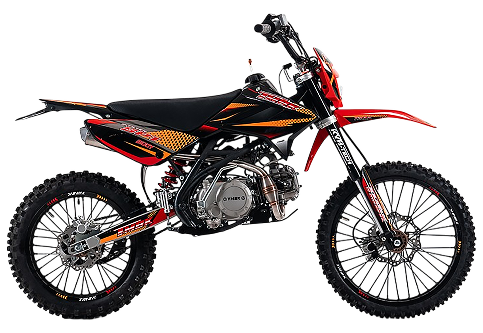 Питбайк TMBK Pitster SP1 Biggy (19/16) Red Orange pitbikemarket.ru
