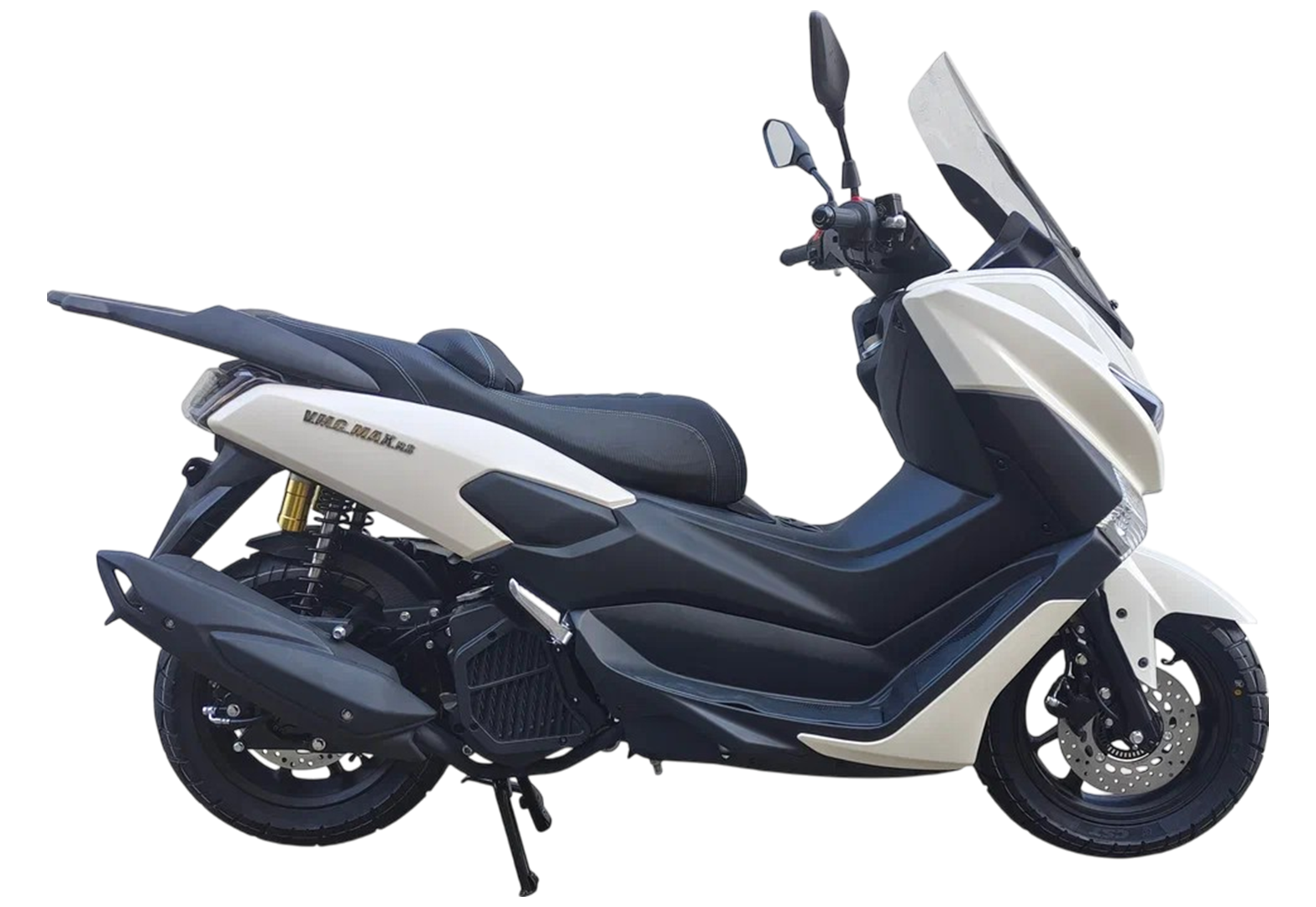 Скутер VENTO (VMC) MAX RS (150) (инжекторный впрыск, дисковый передний /задний торм., ABS) (ЭПТС) MATT WHITE/MATT BLACK pitbikemarket.ru