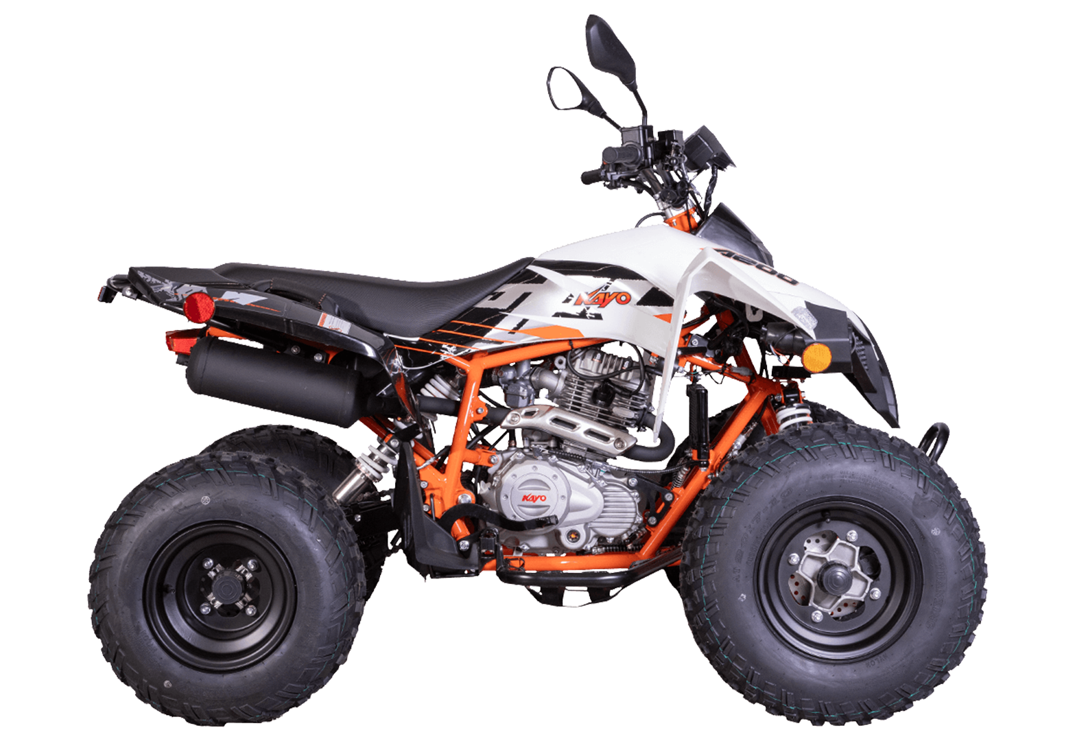 Квадрицикл KAYO A200 (белый пластик) (ПТС) pitbikemarket.ru