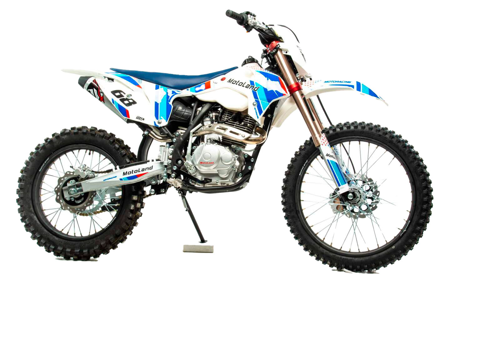 Мотоцикл Motoland CRF250 синий pitbikemarket.ru