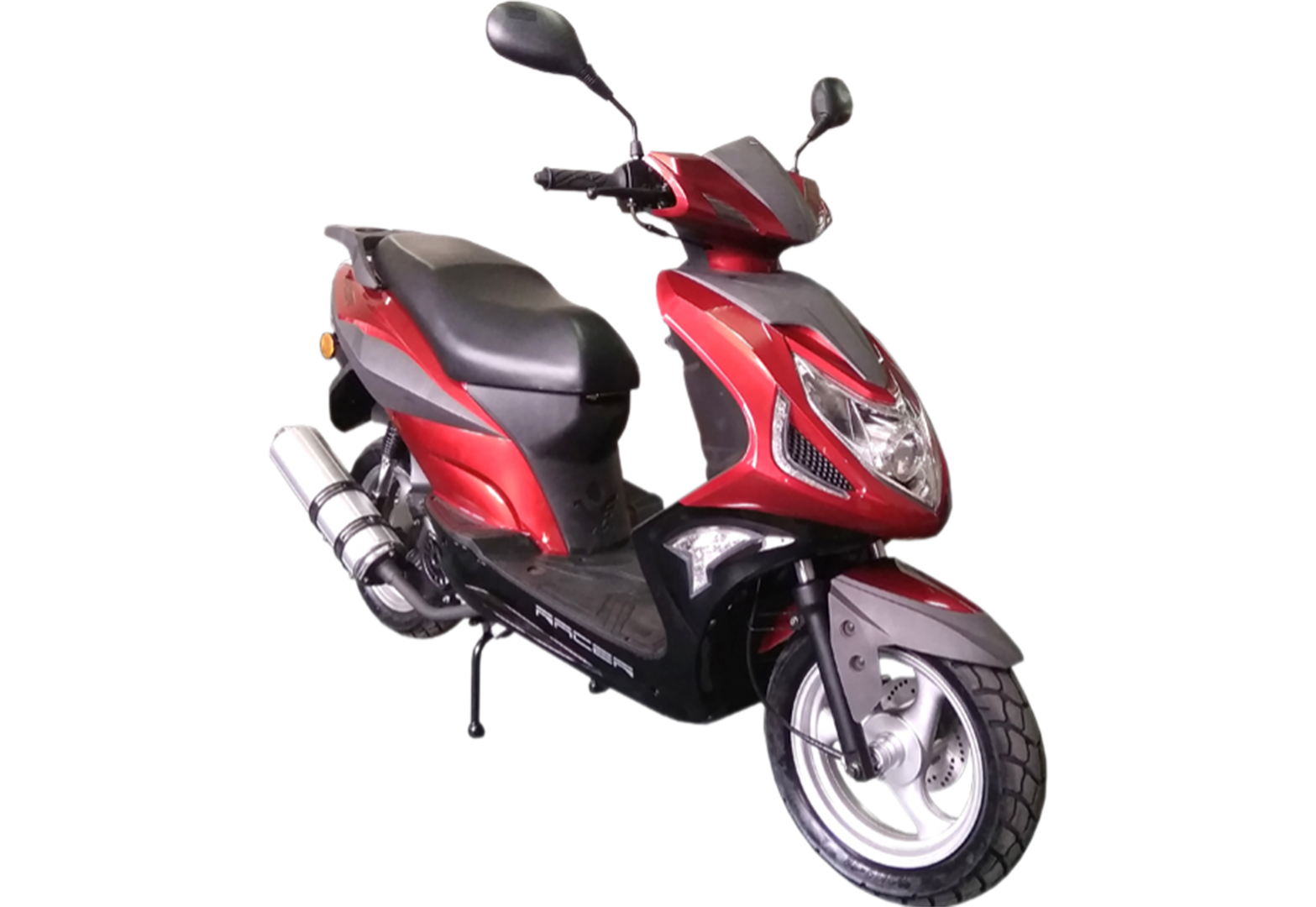 Скутер Racer RC150T-15F Flame 150 (красный) (Россия) pitbikemarket.ru